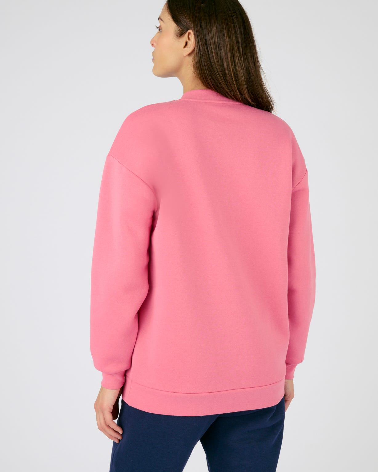 Sweat-shirt finitions bord-côtes Thermolactyl
