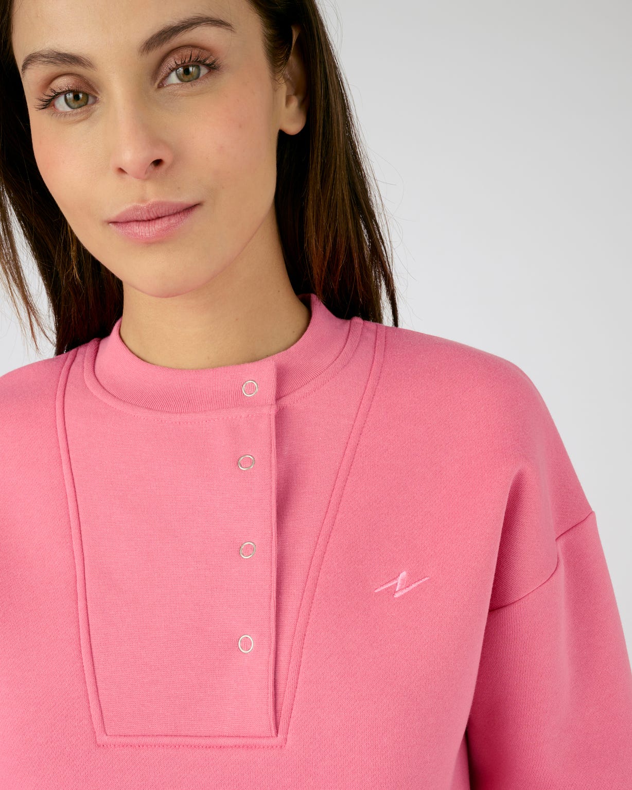 Sweat-shirt finitions bord-côtes Thermolactyl