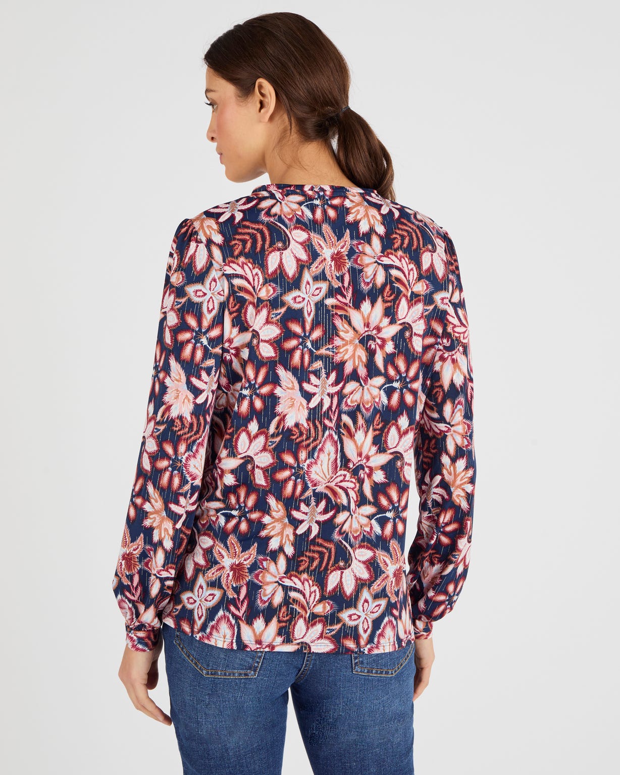 Tee-shirt col tunisien