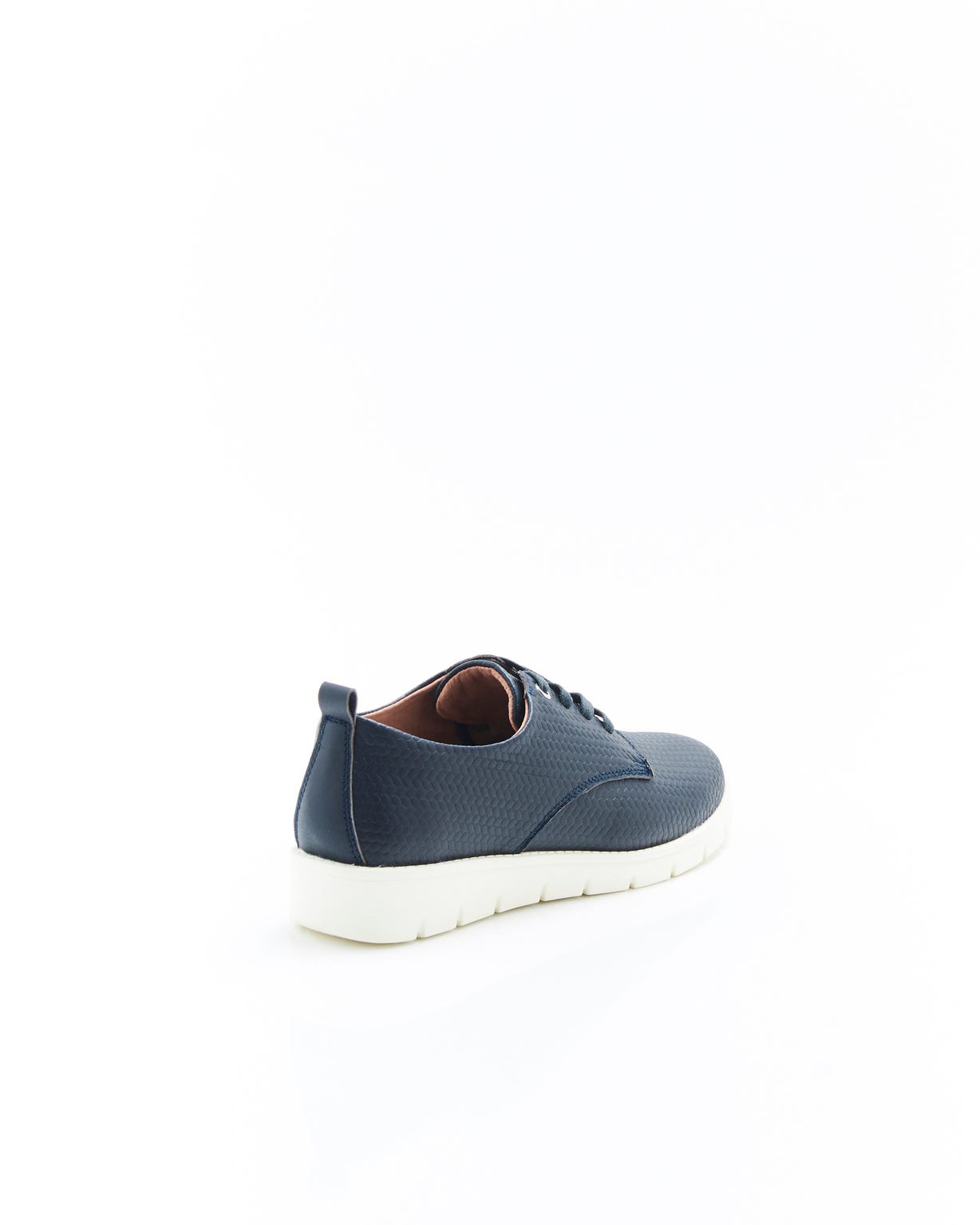 Derbies dessus cuir reliéfé Amortyl