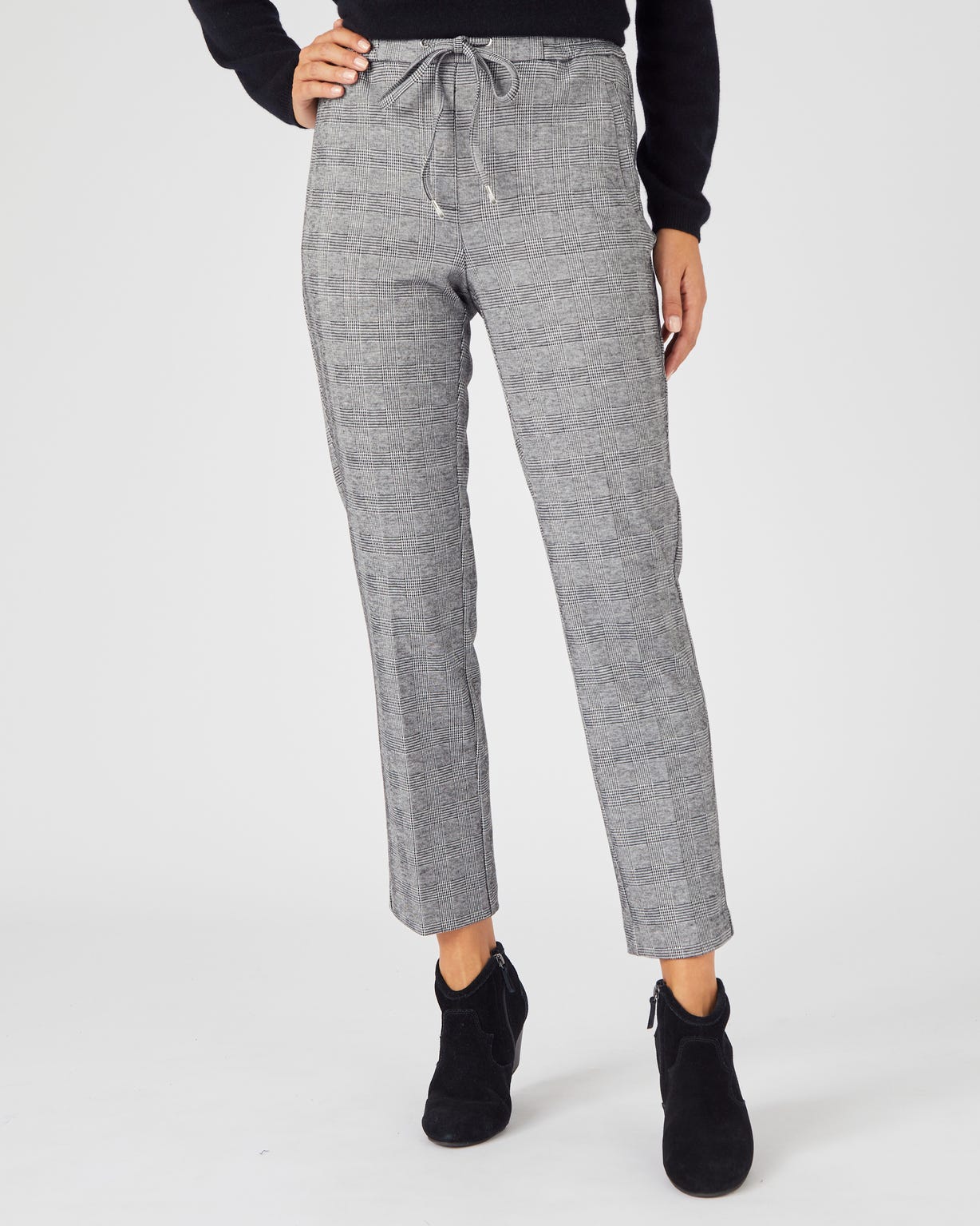 Pantalon 7/8ème enfilable maille milano stretch