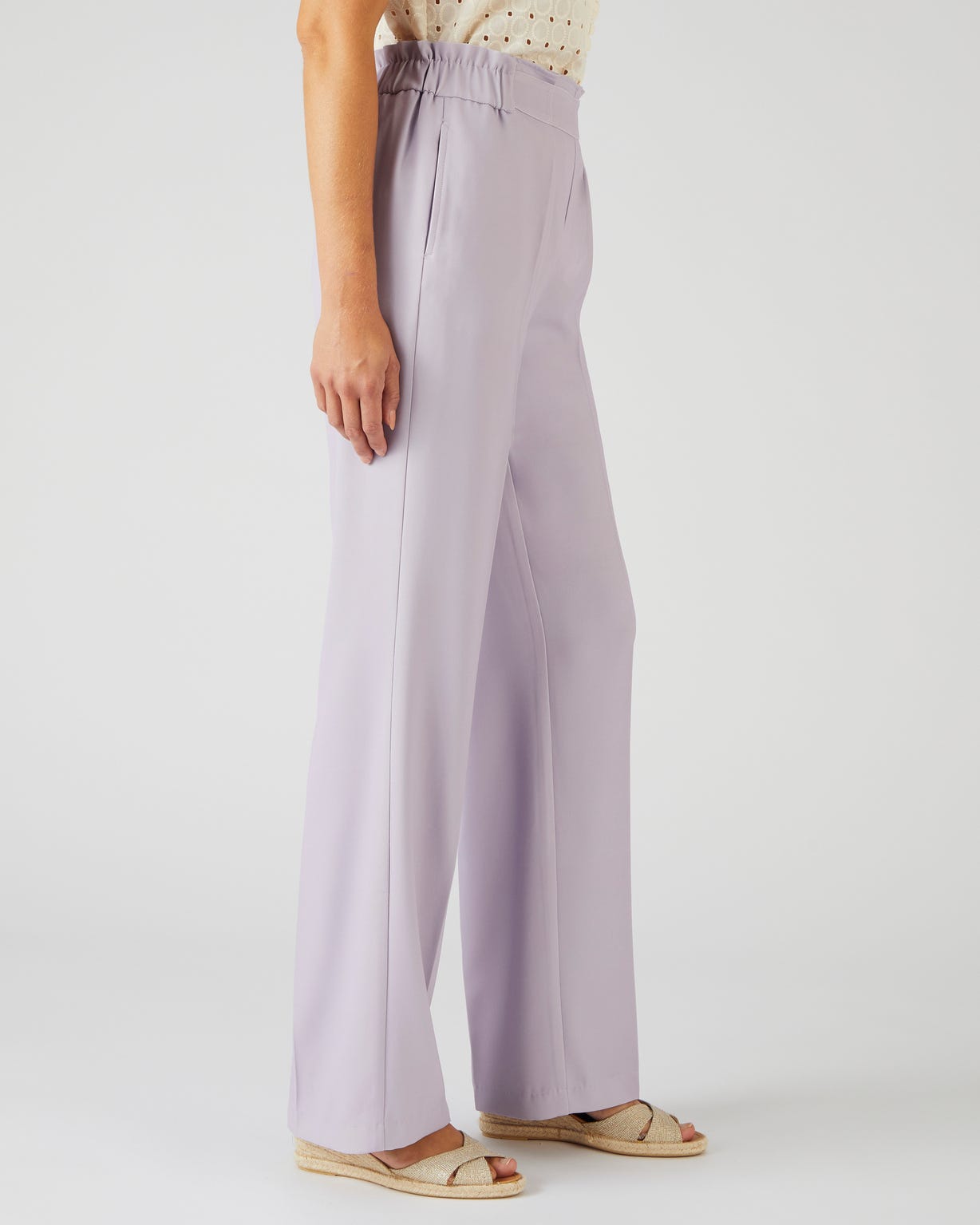 Pantalon large fluide