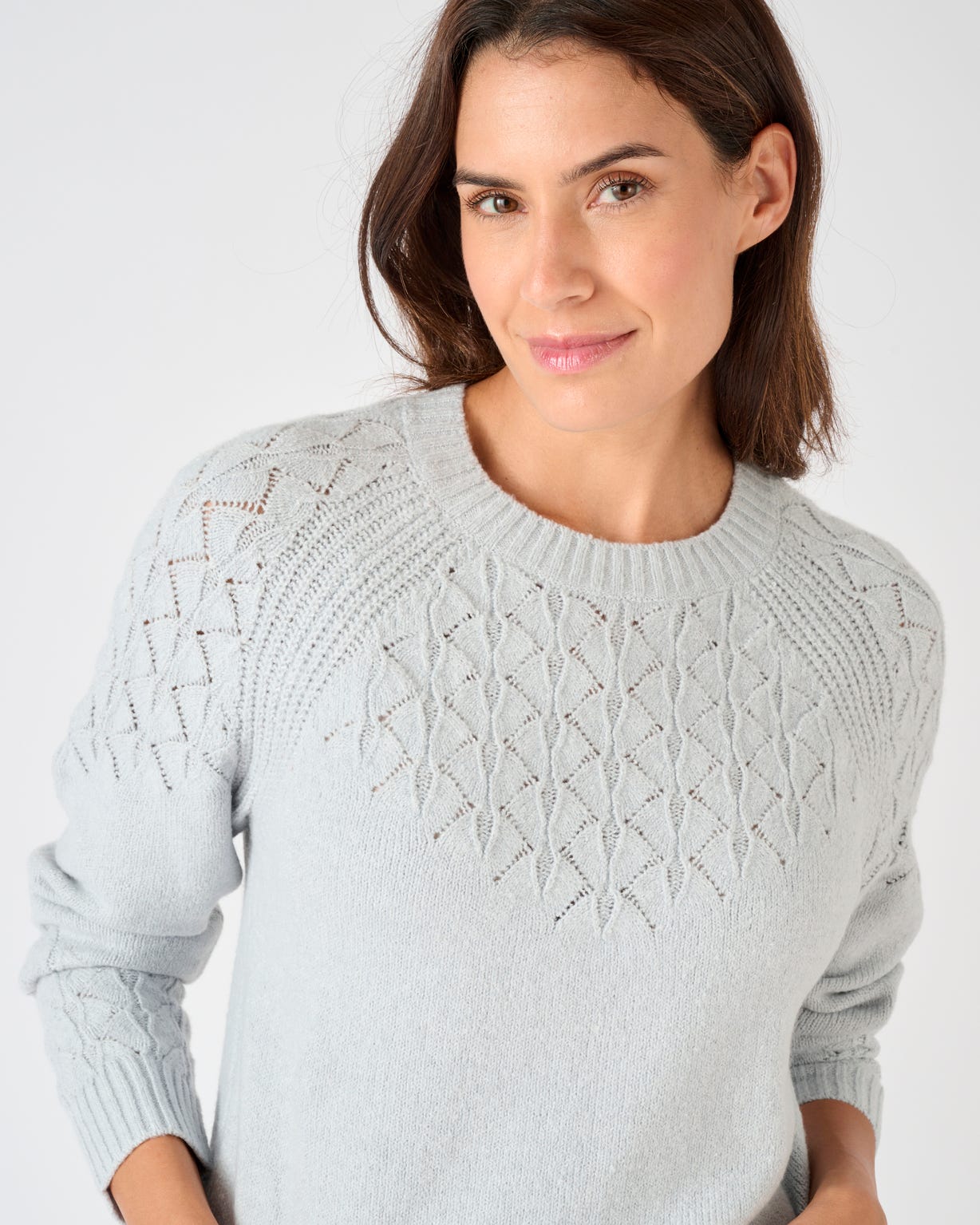 Pull maille fantaisie