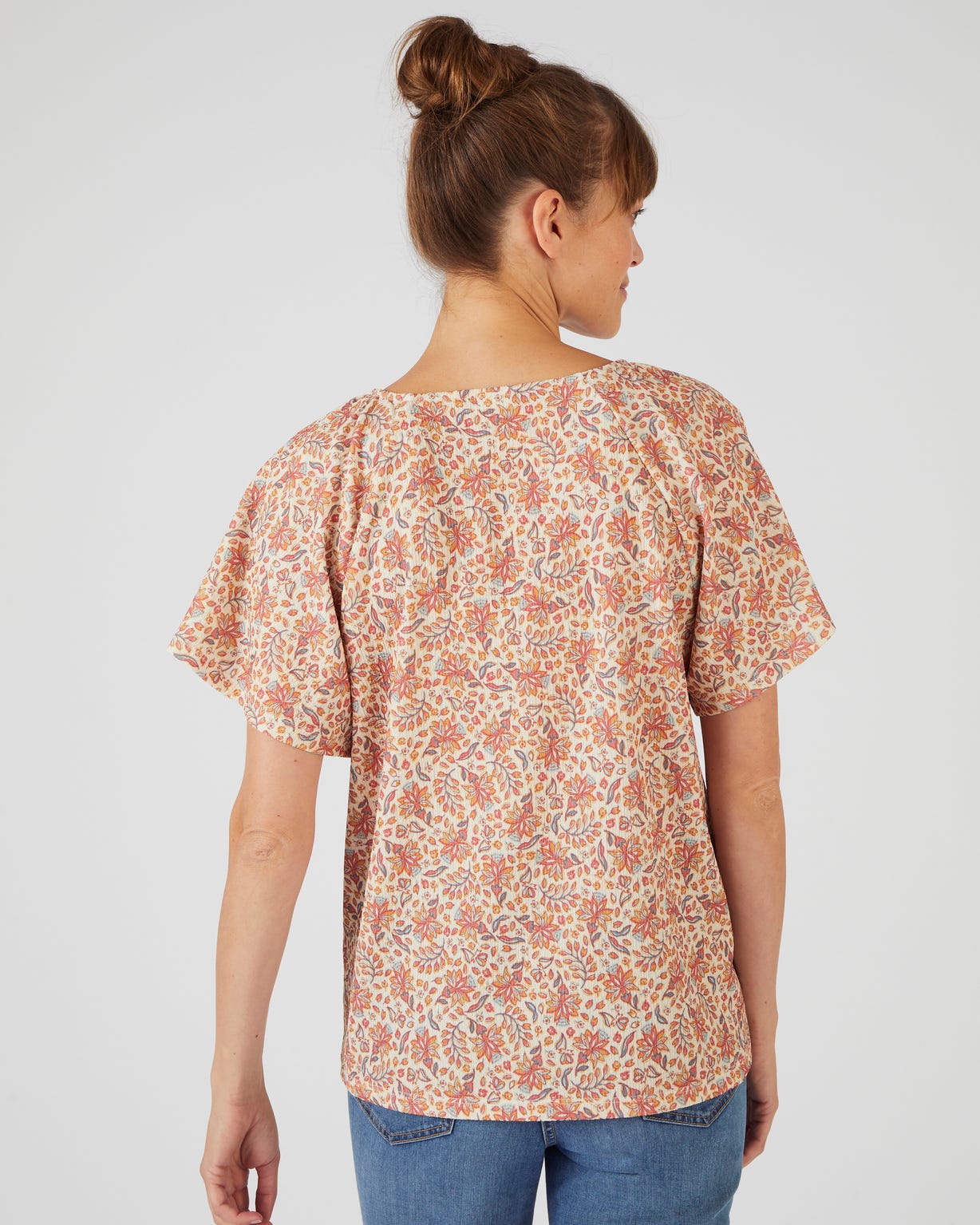 Tee-shirt maille souple texturée