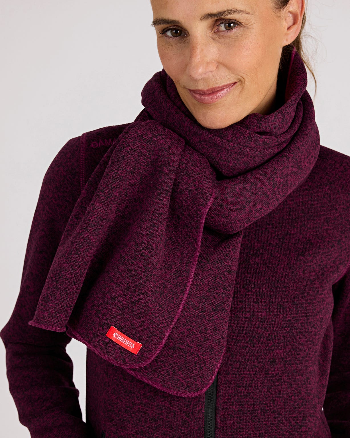 Écharpe mixte maille polaire chaude Thermolactyl