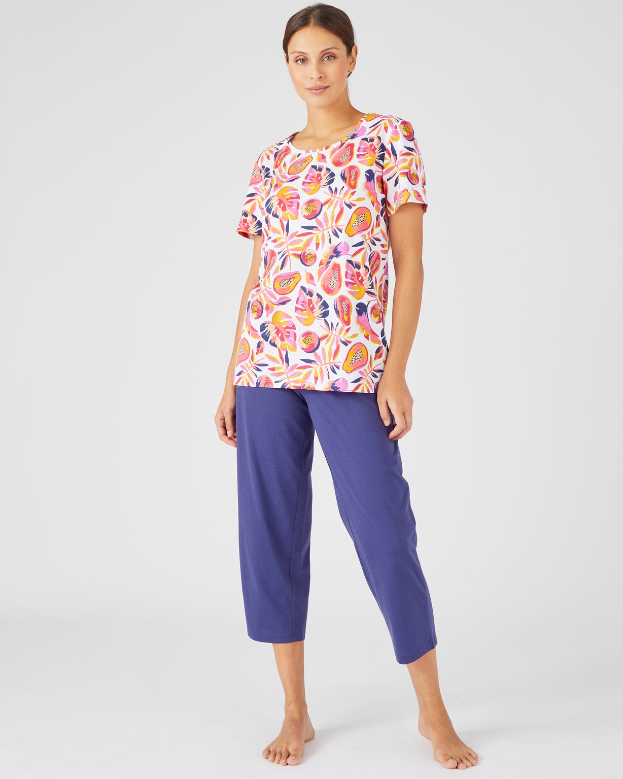 Tee-shirt de pyjama pur coton