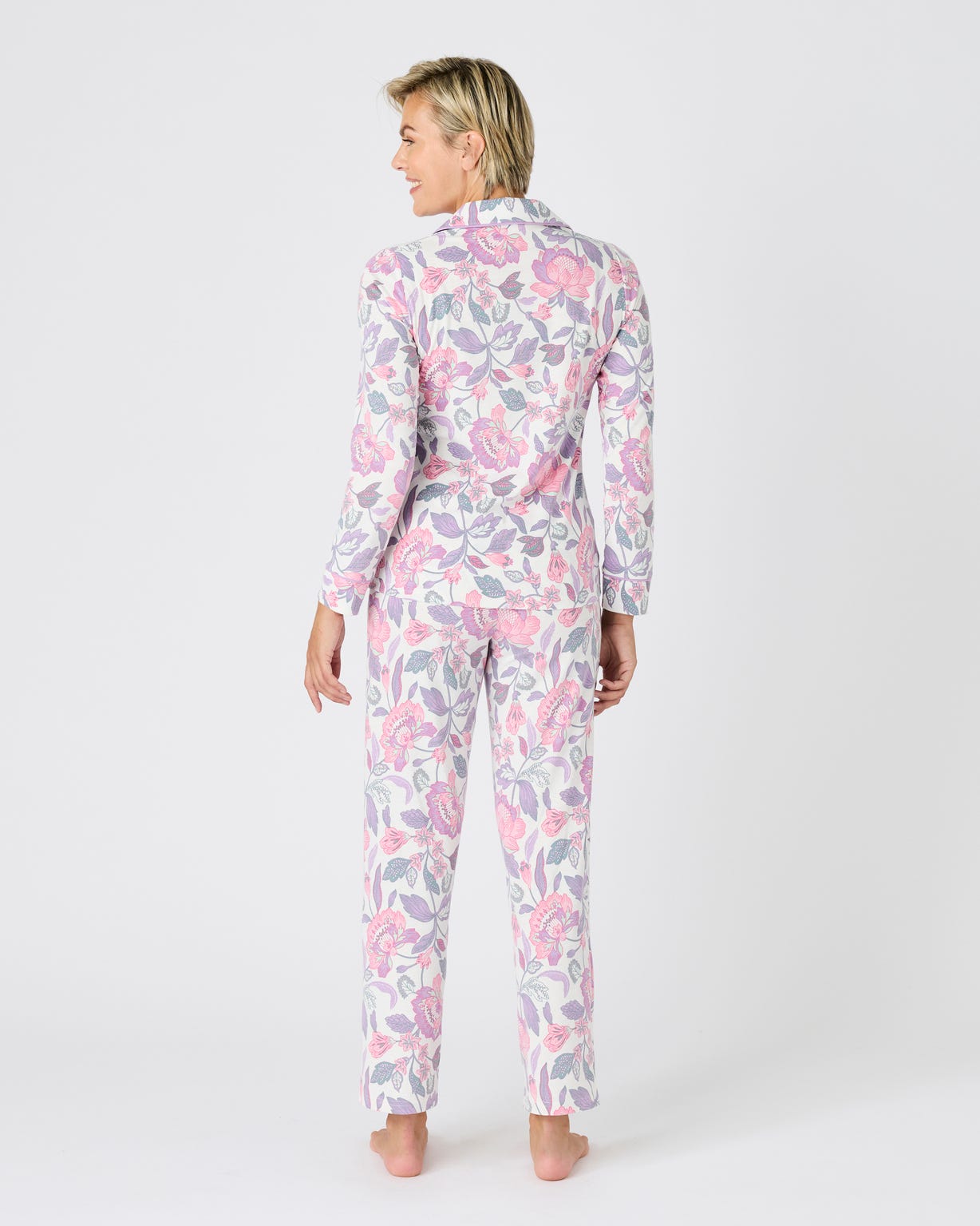 Pyjama boutonné maille jersey