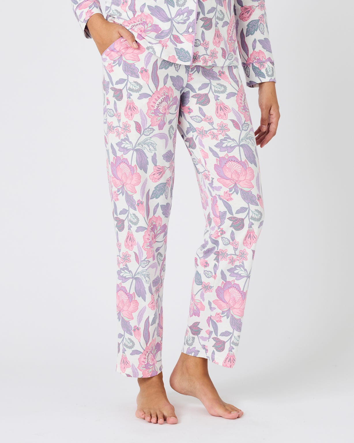 Pyjama boutonné maille jersey