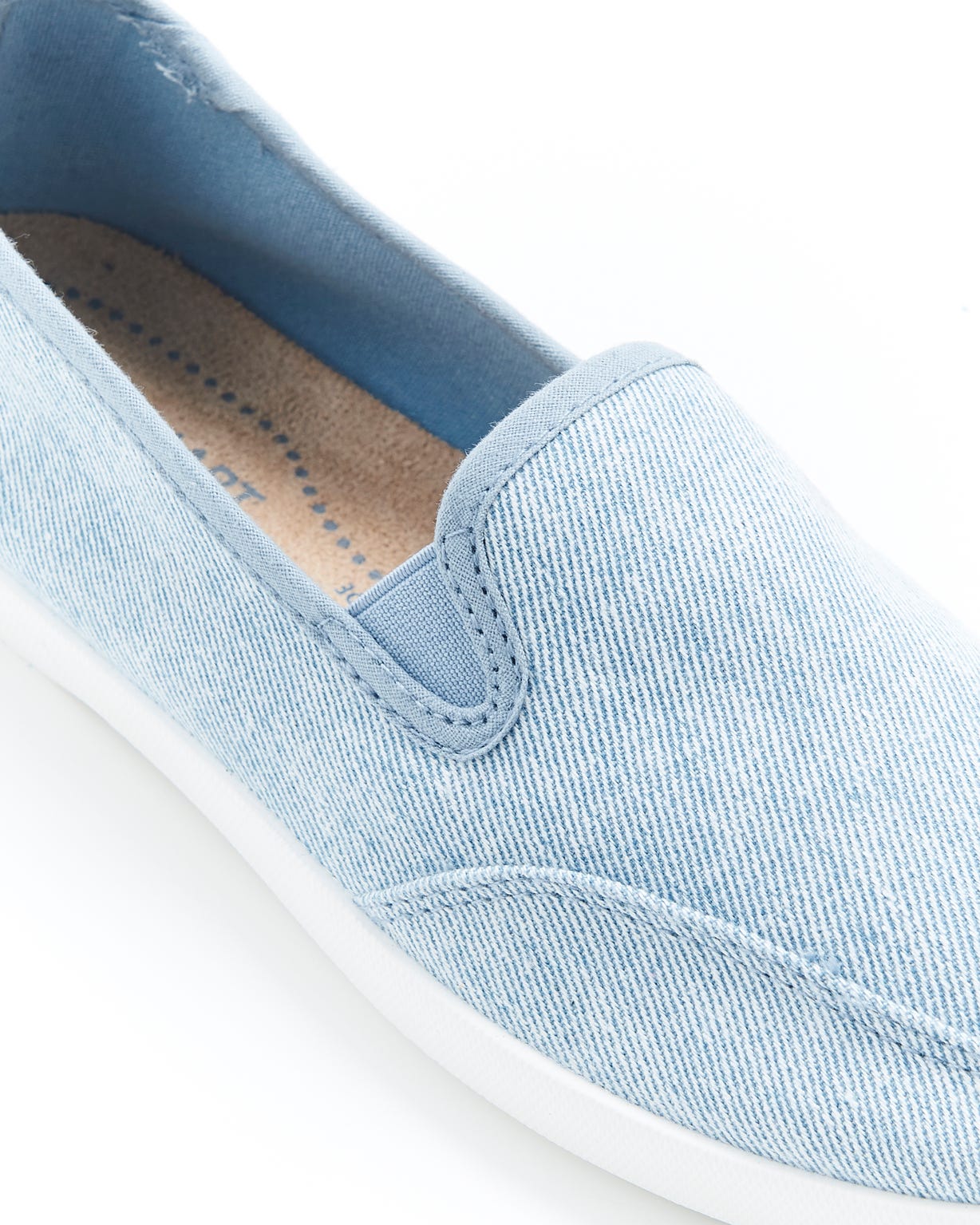 Chaussons effet chambray Climatyl