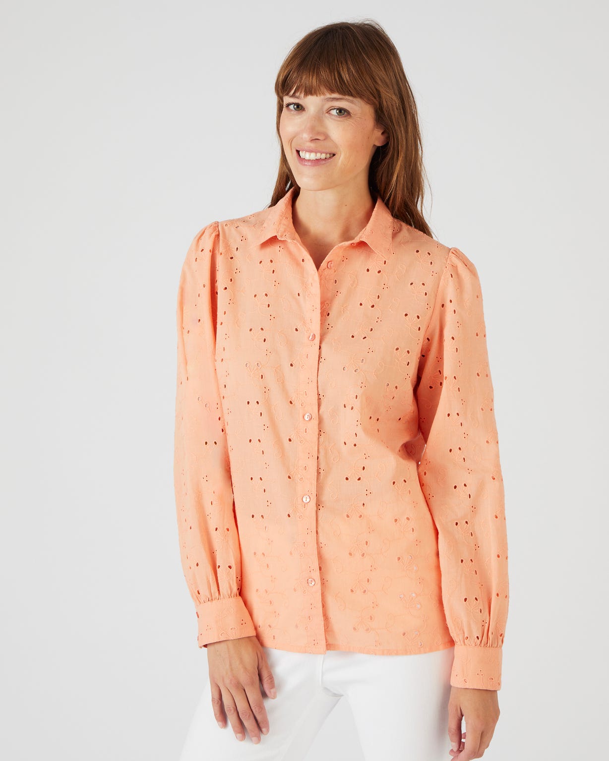Chemisier broderie anglaise