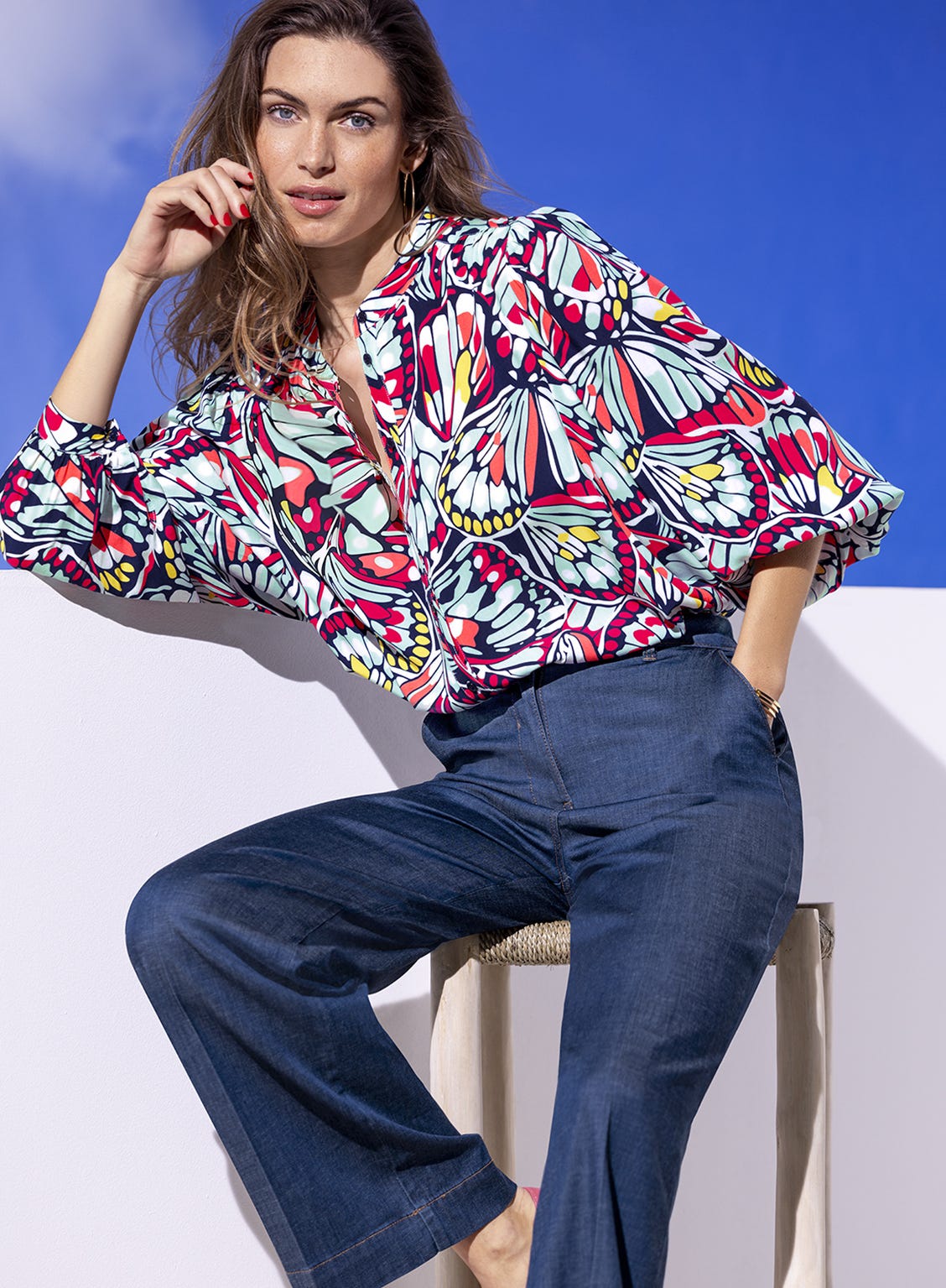 Chemisier pure viscose Climatyl