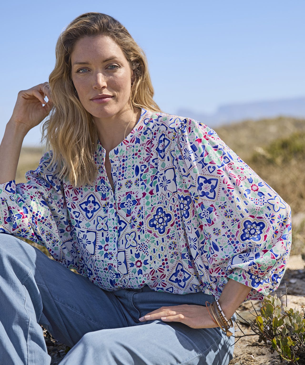 Chemisier pure viscose Climatyl