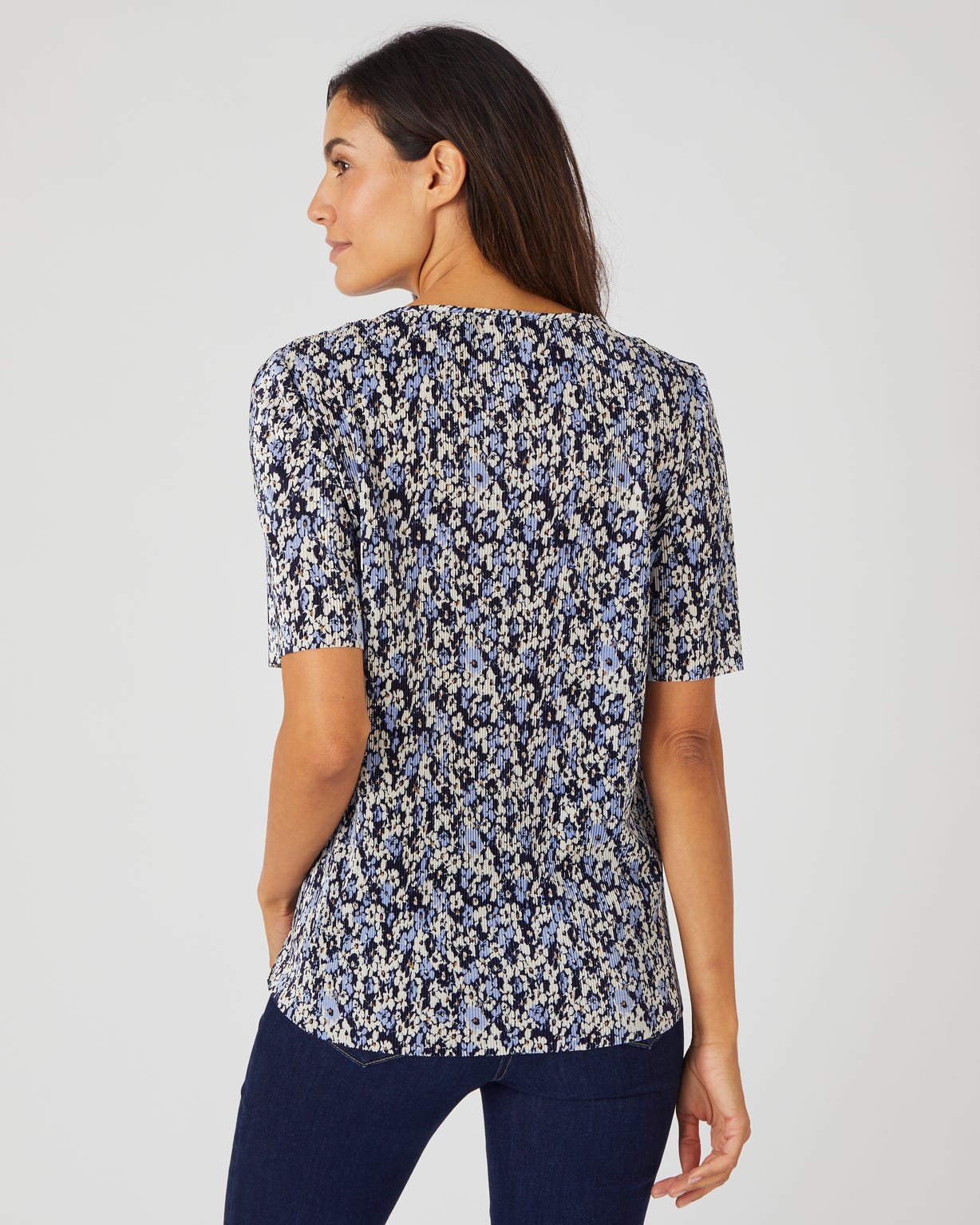 Top plissé permanent