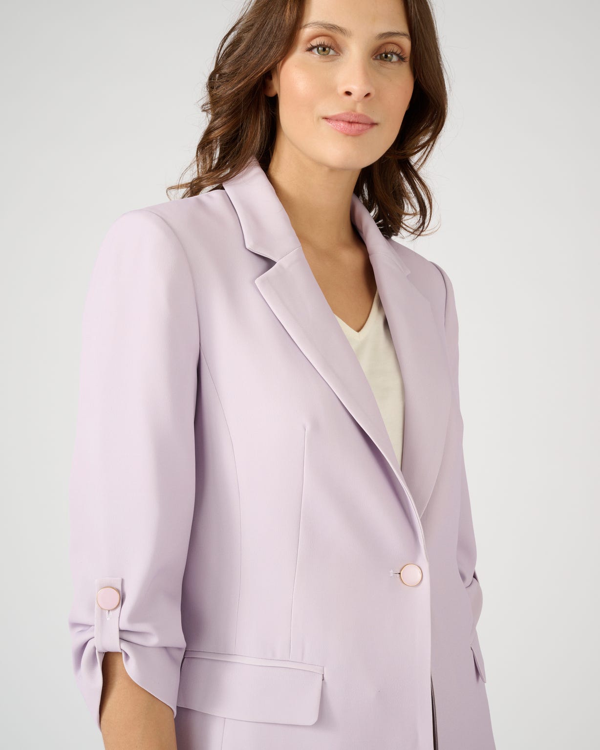 Veste de tailleur longue