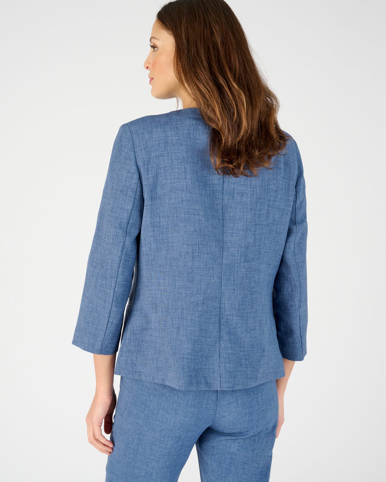 Veste courte tissu texturé