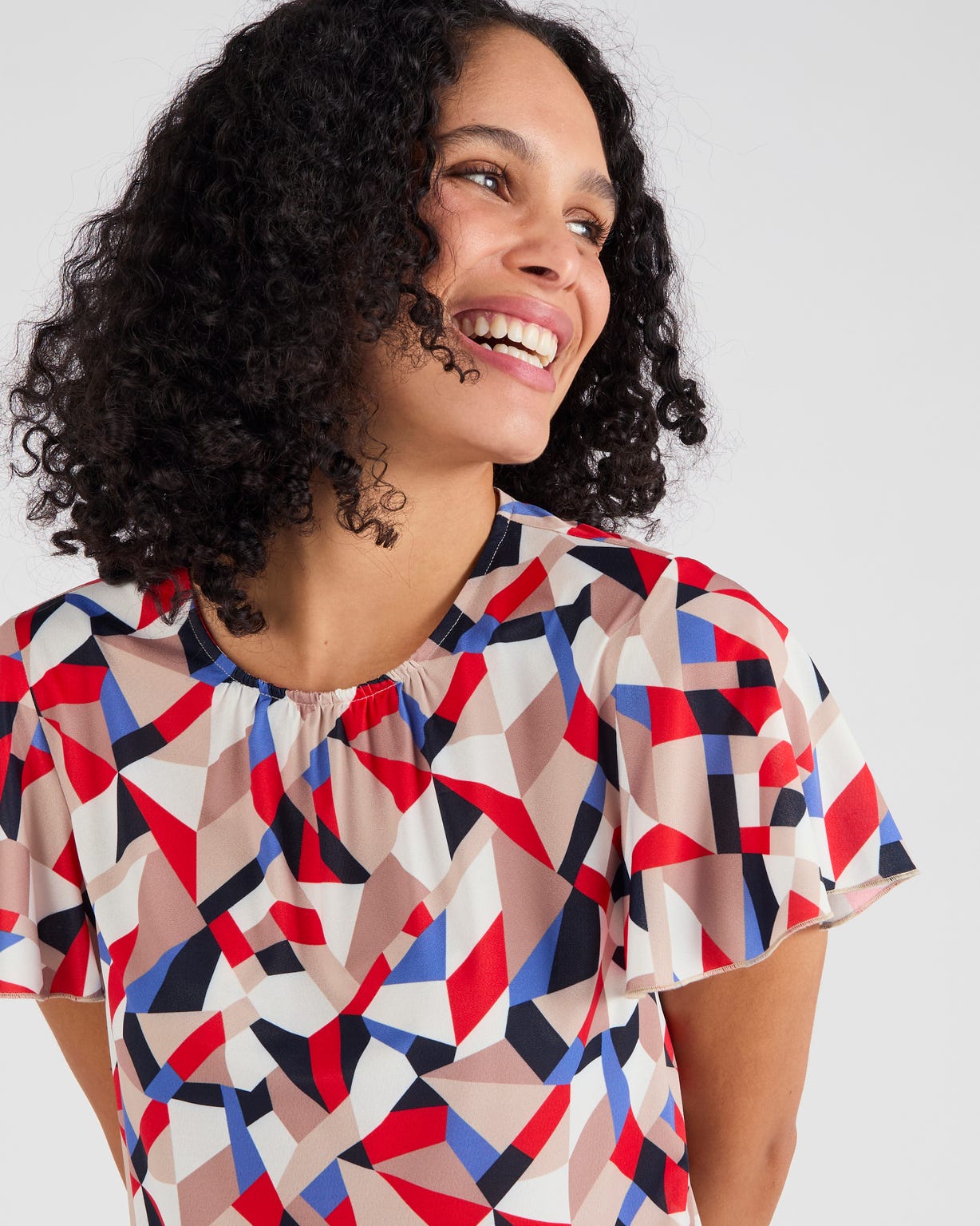 T-shirt manches courtes papillon