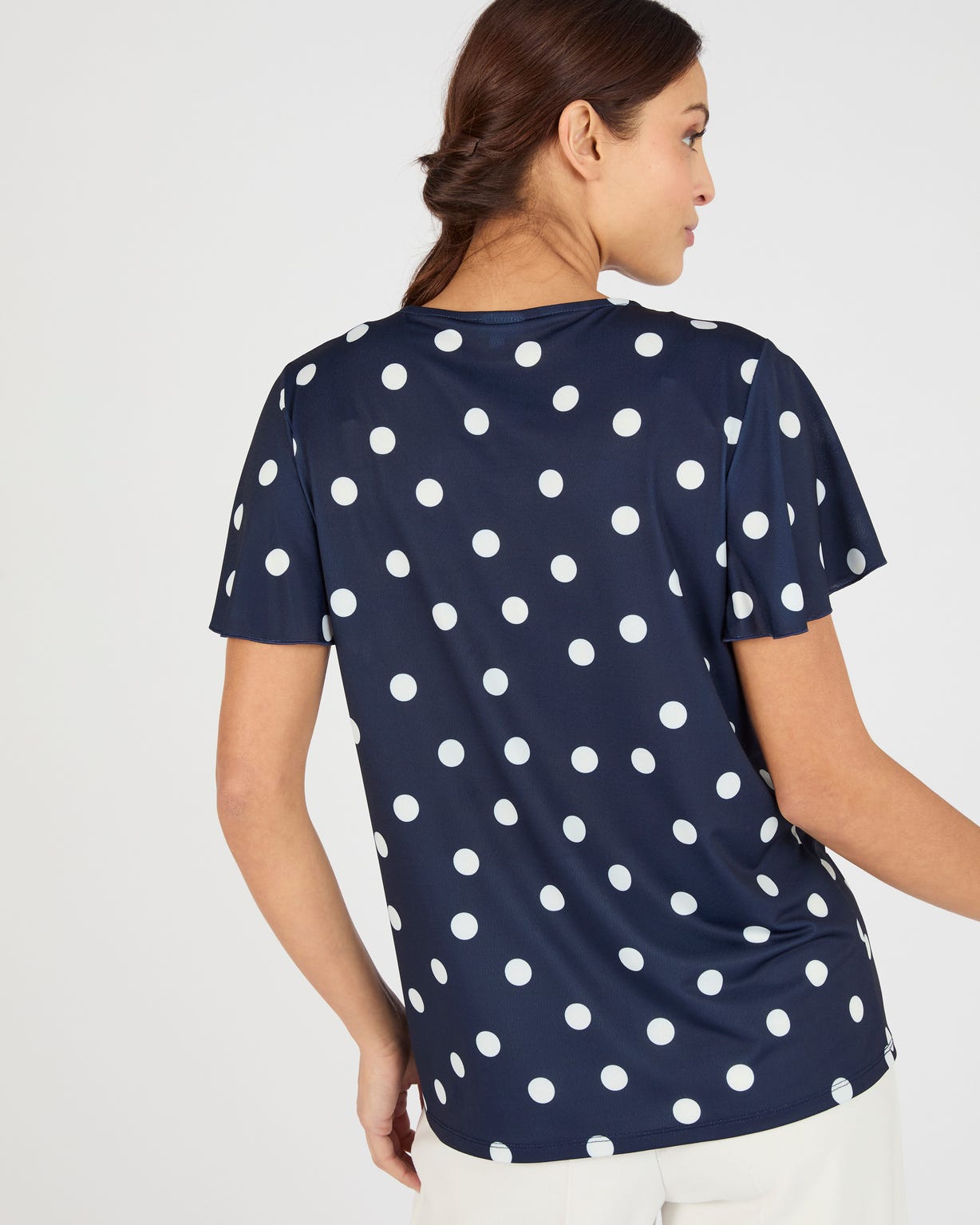 T-shirt manches courtes papillon