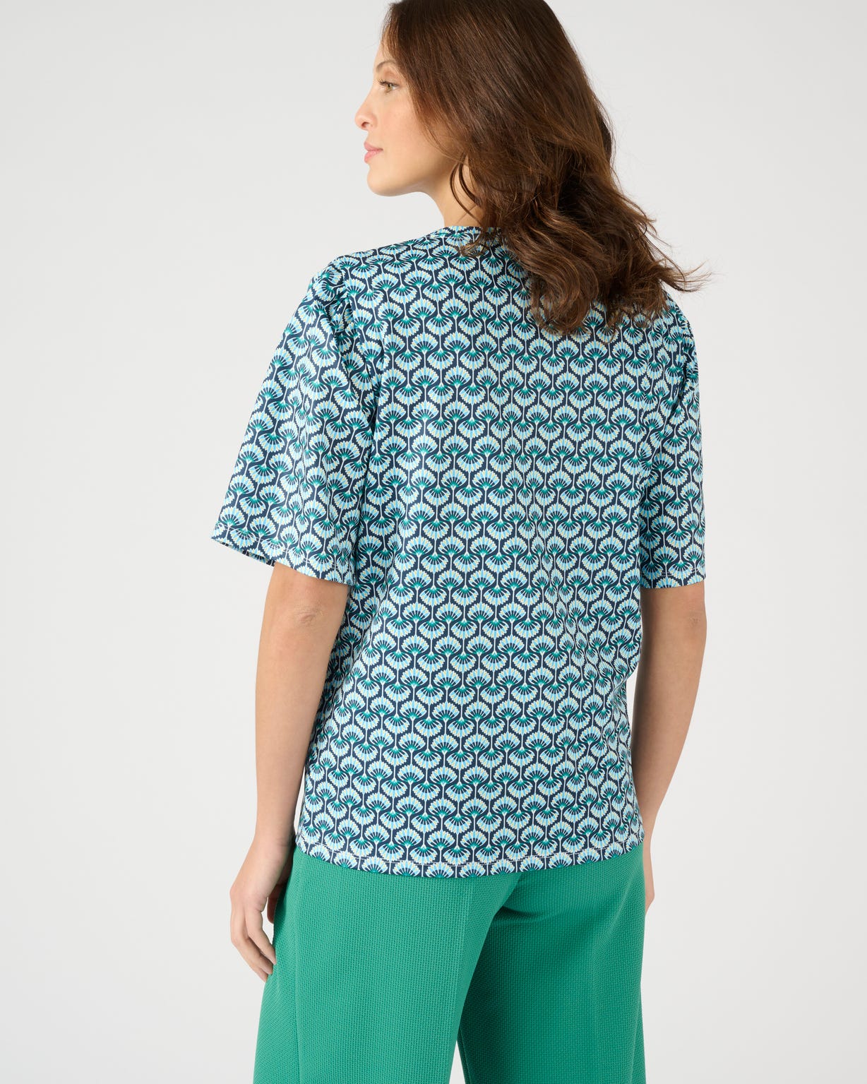 Tee-shirt en maille crêpe lourde