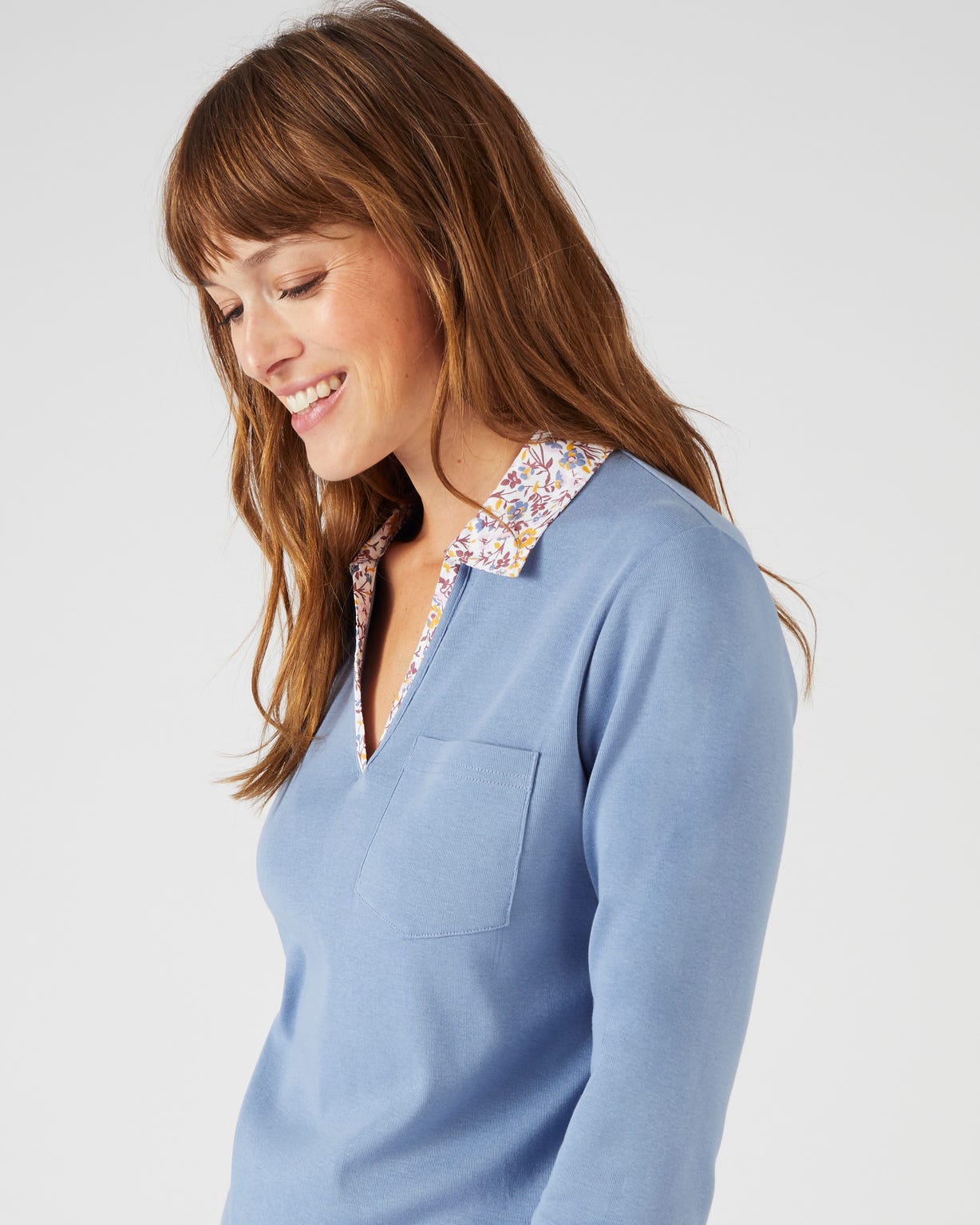 T-shirt effet 2 en 1