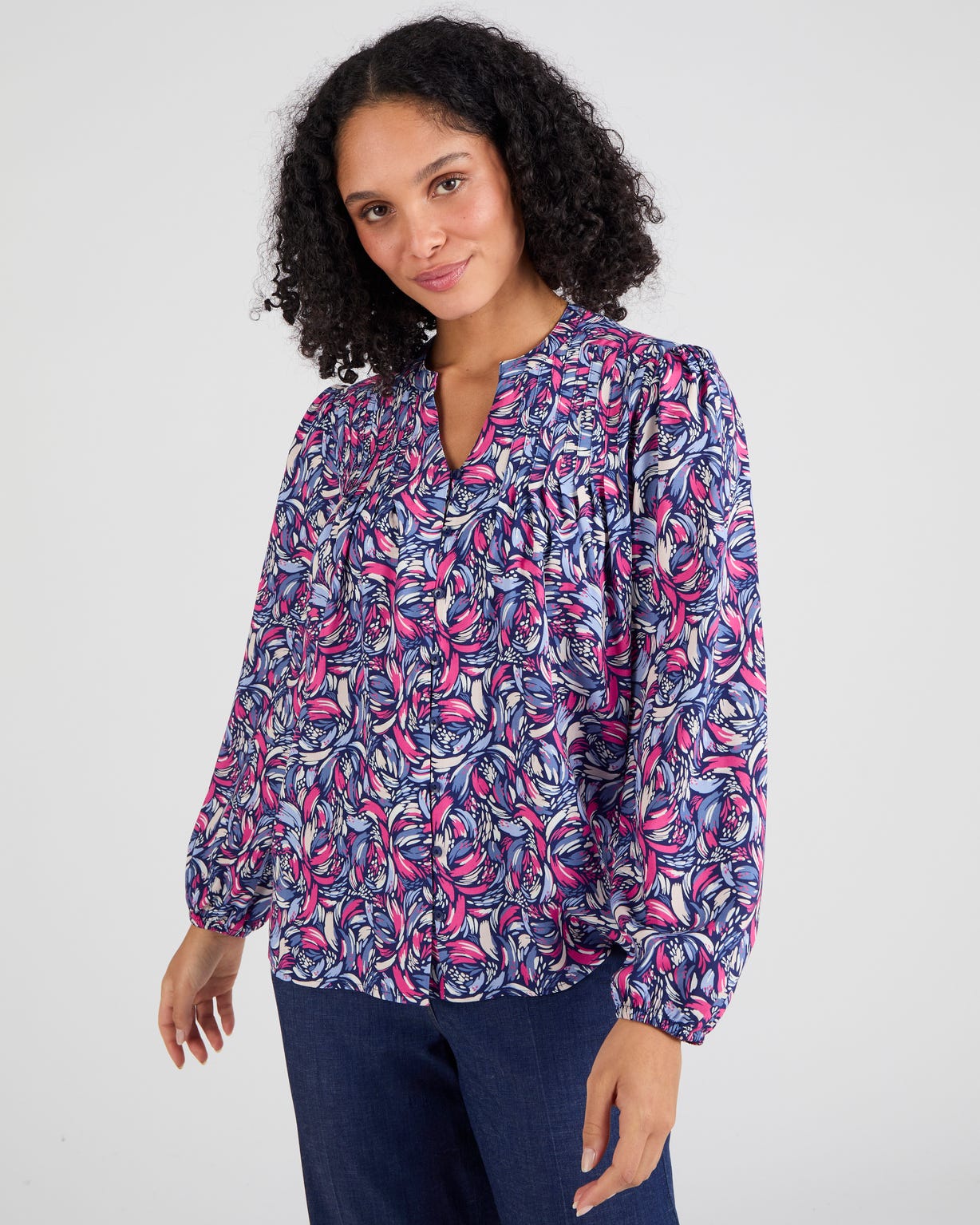 Chemisier imprimé pure viscose