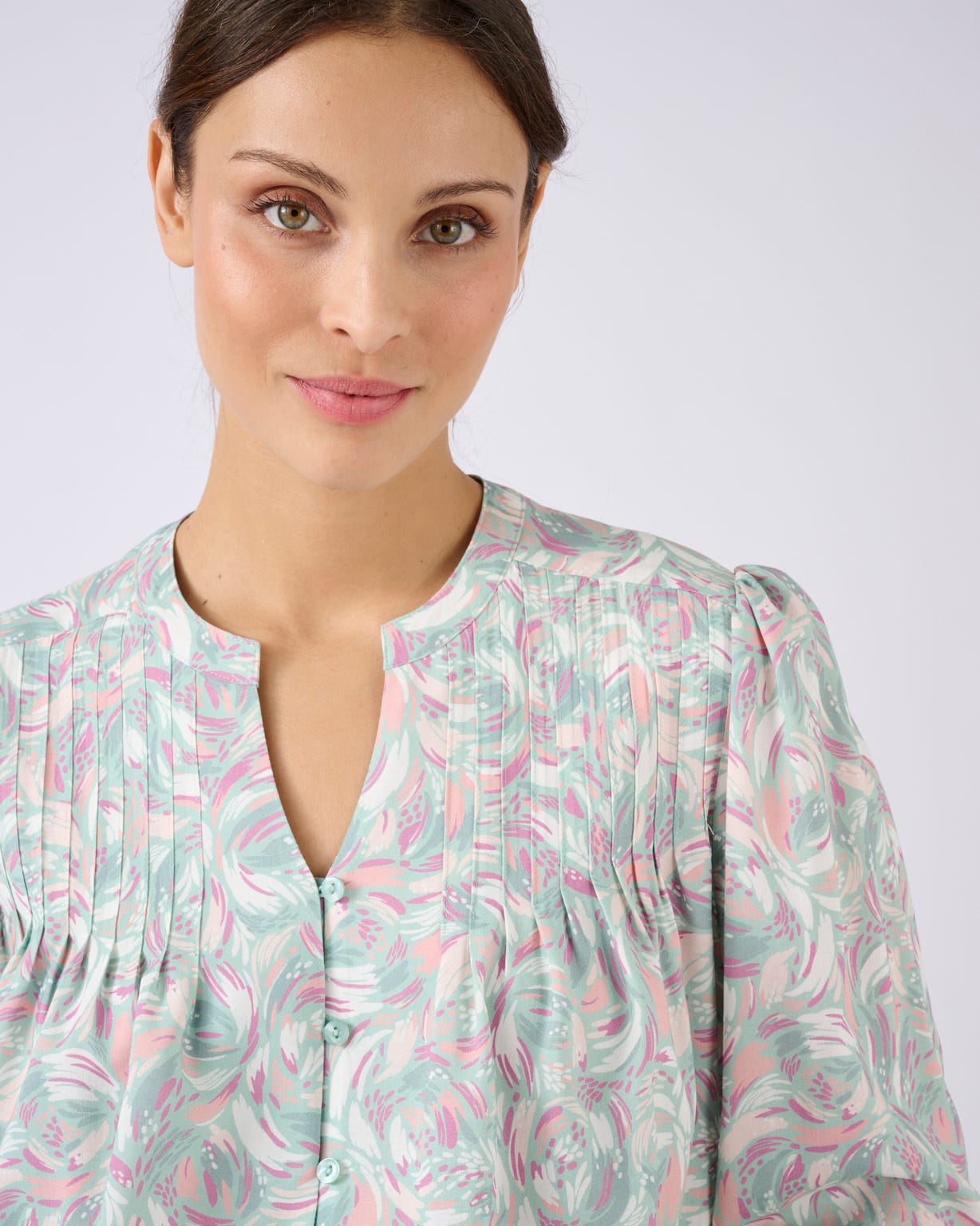 Chemisier imprimé pure viscose