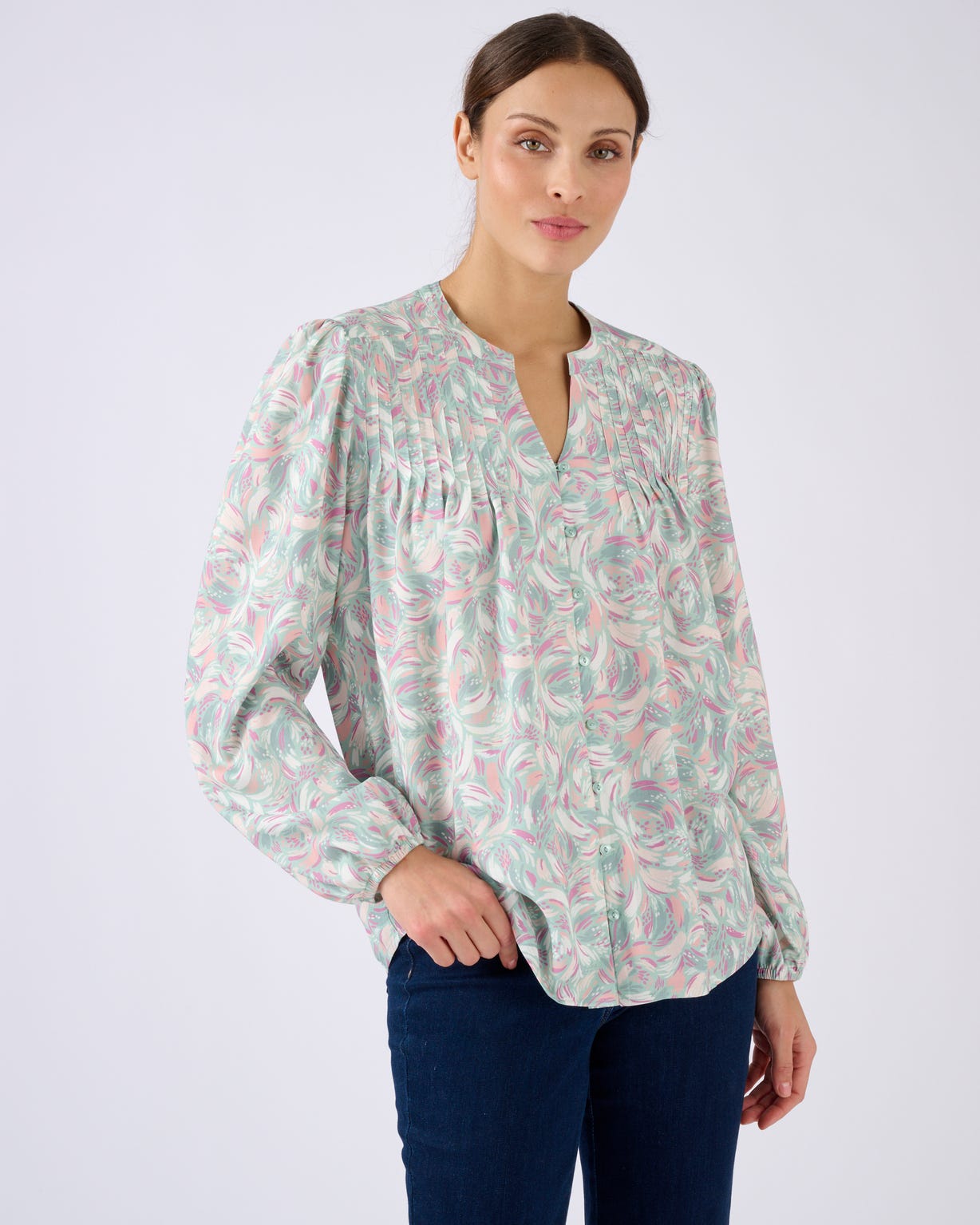 Chemisier imprimé pure viscose