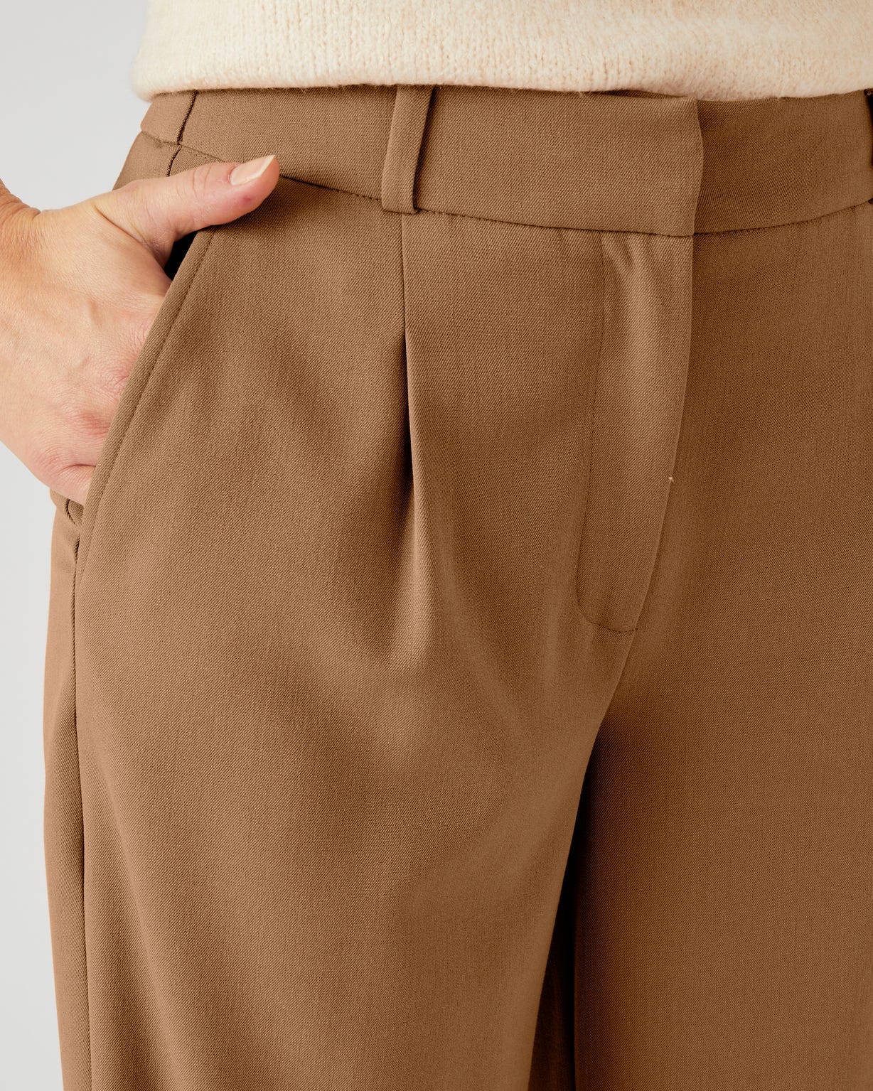 Pantalon large et fluide bi-stretch