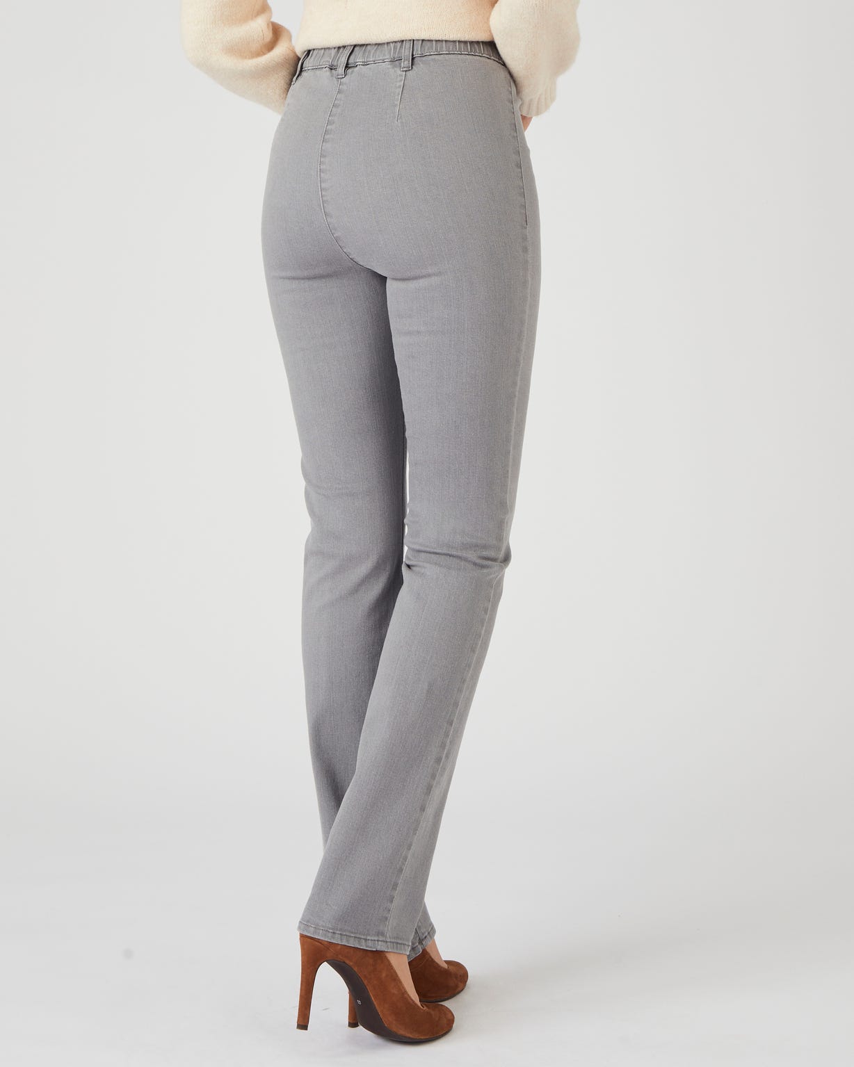 Jean effet ventre plat, 3 statures