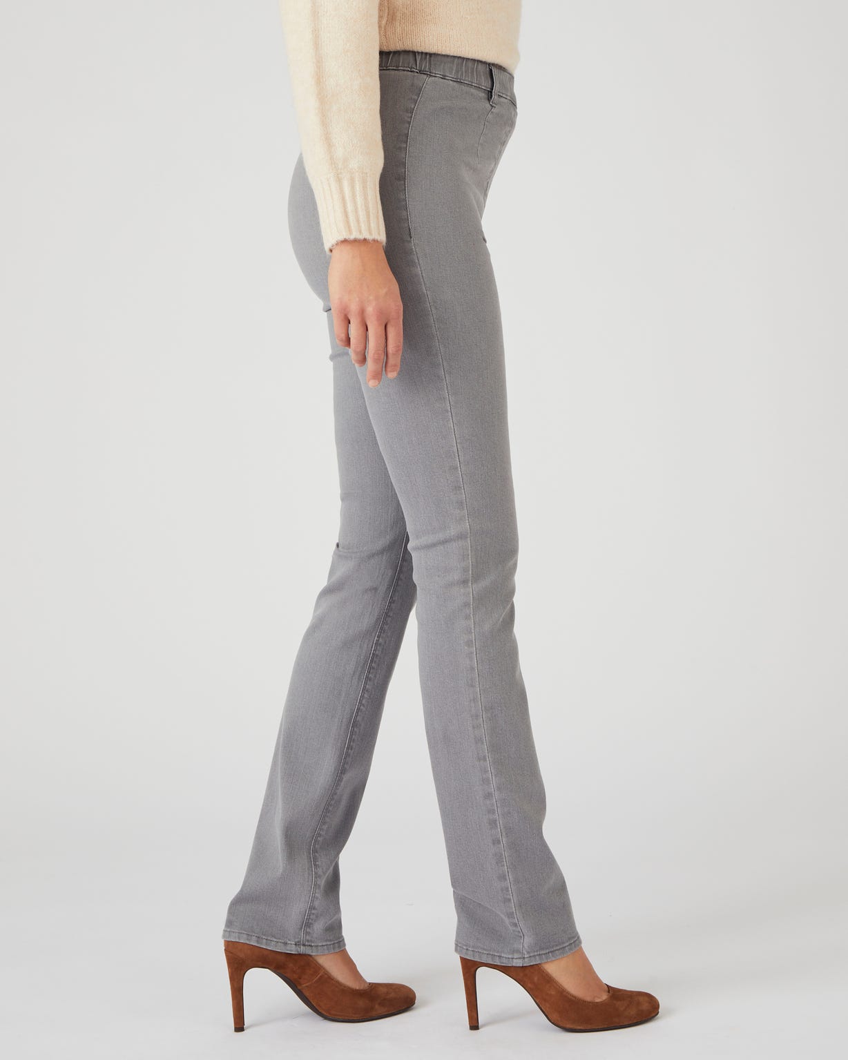 Jean effet ventre plat, 3 statures