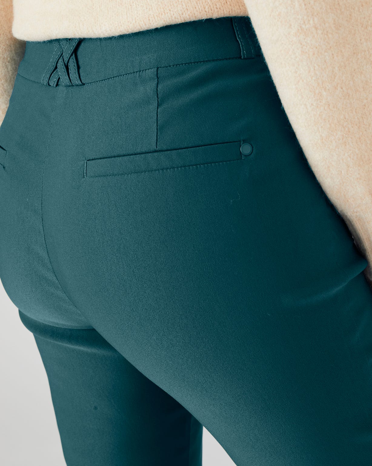 Pantalon toile stretch
