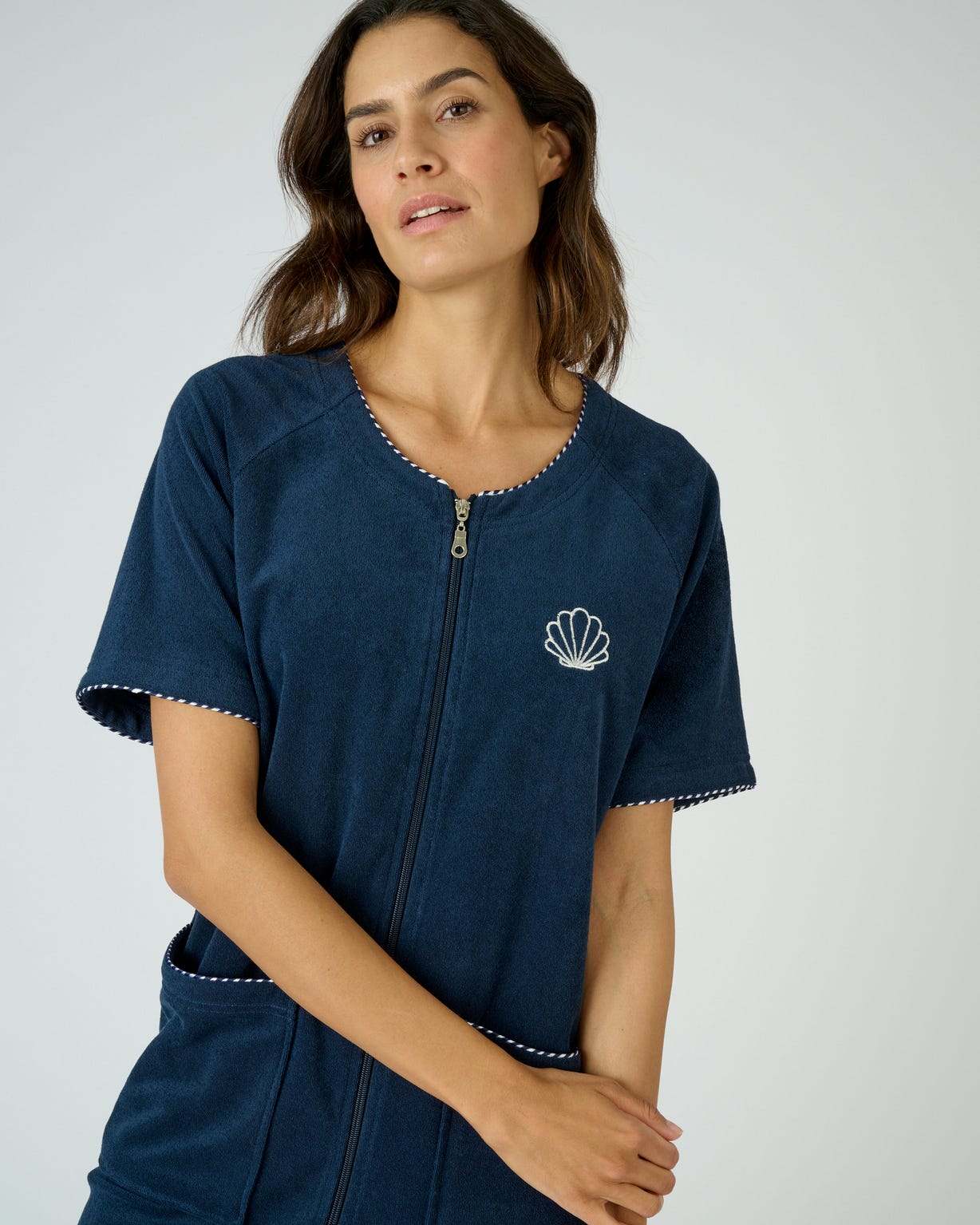 Robe détente éponge