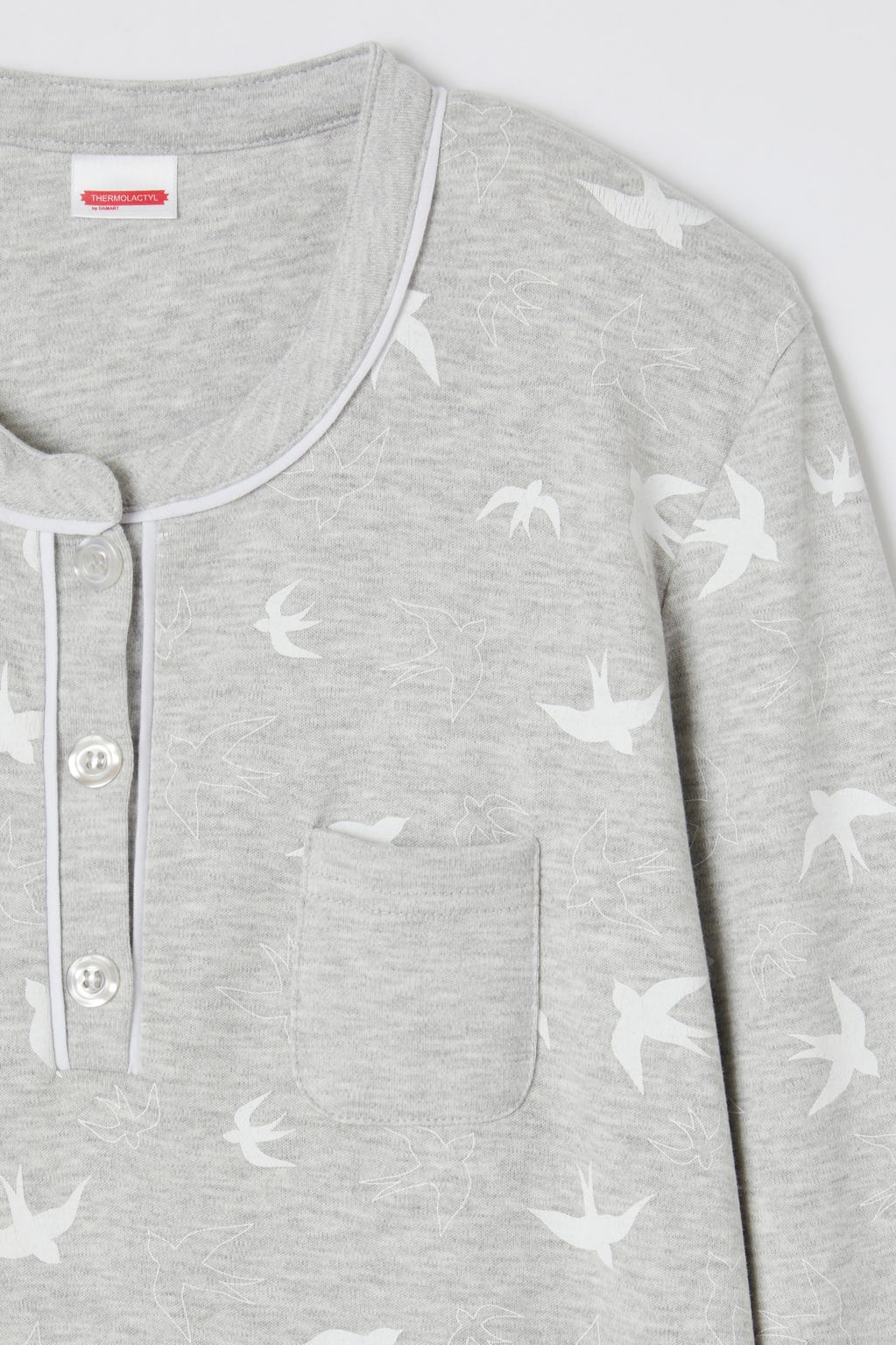 Chemise de nuit Thermolactyl en maille interlock