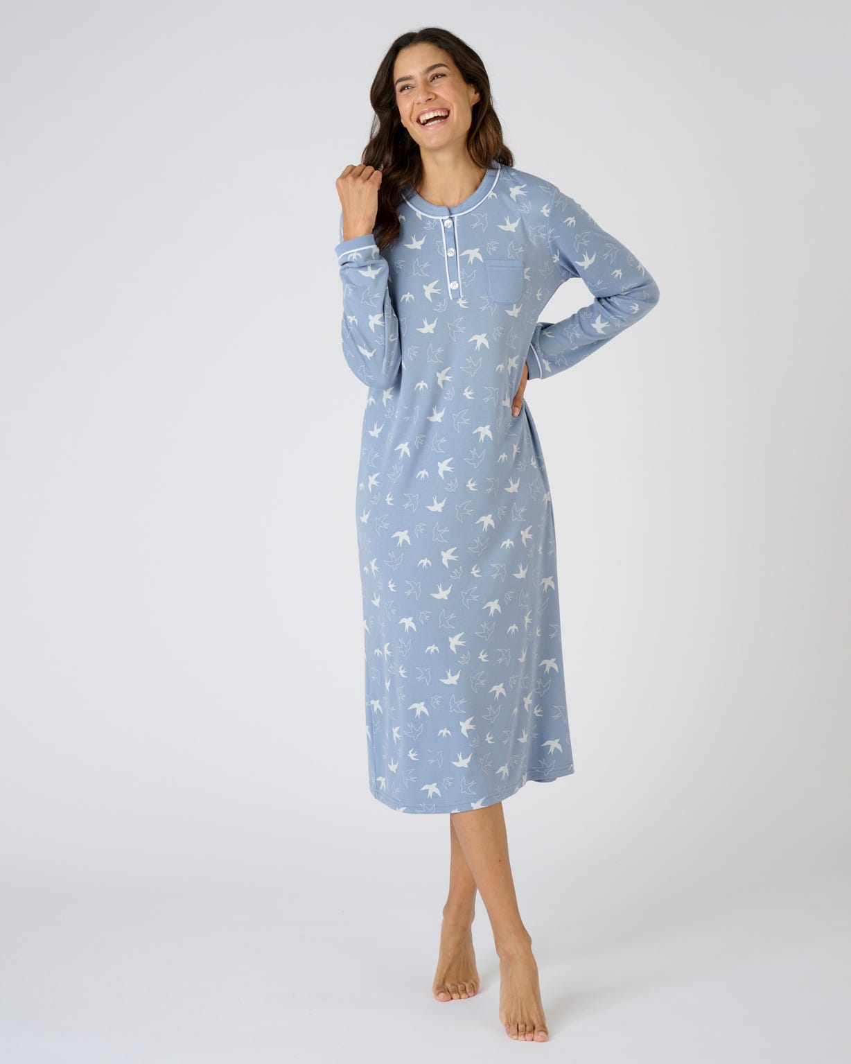 Robe Débardeur Thermique Damart Vintage - Taille 2 - Chlorofibre Rose