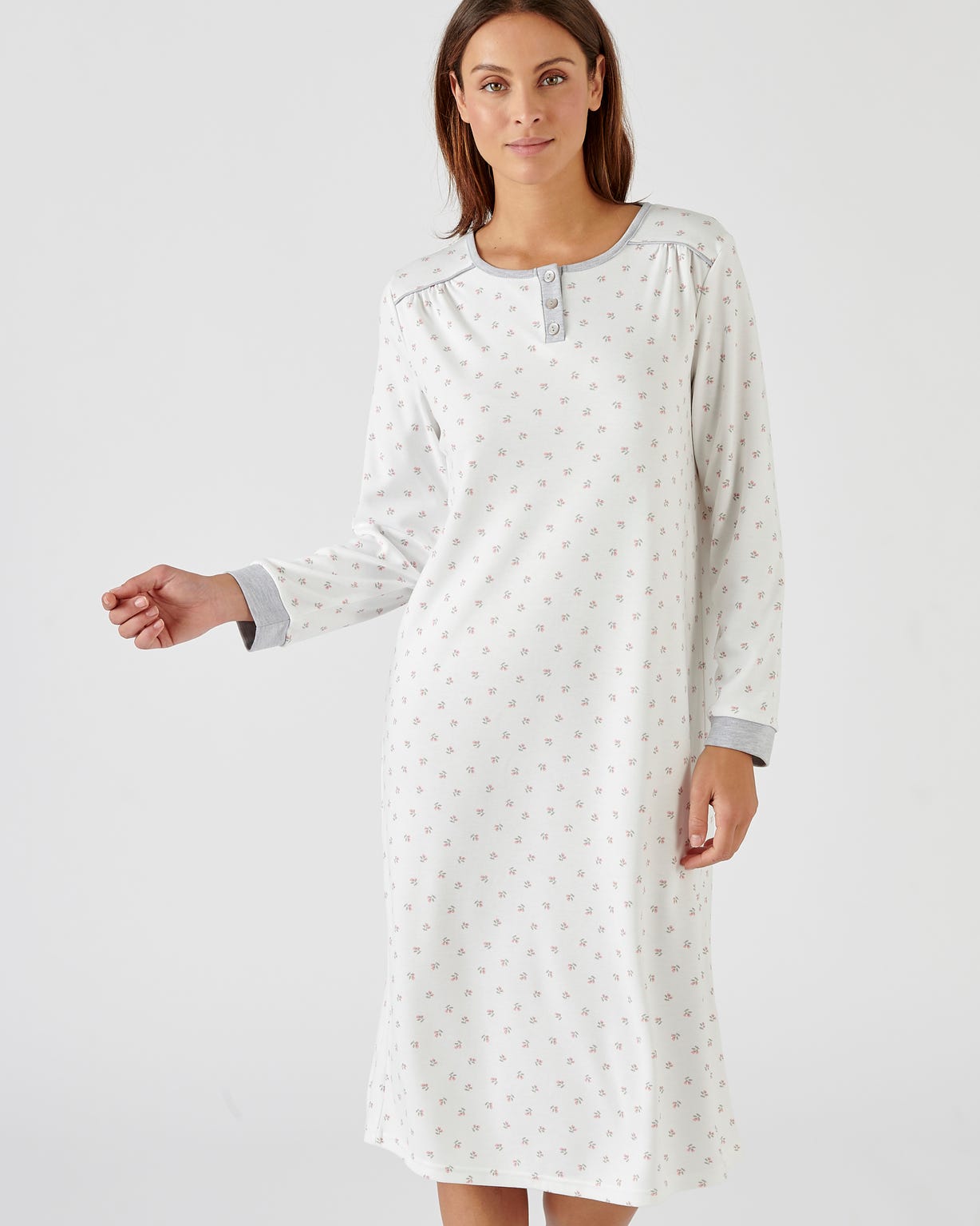 Chemise de nuit Thermolactyl en maille interlock