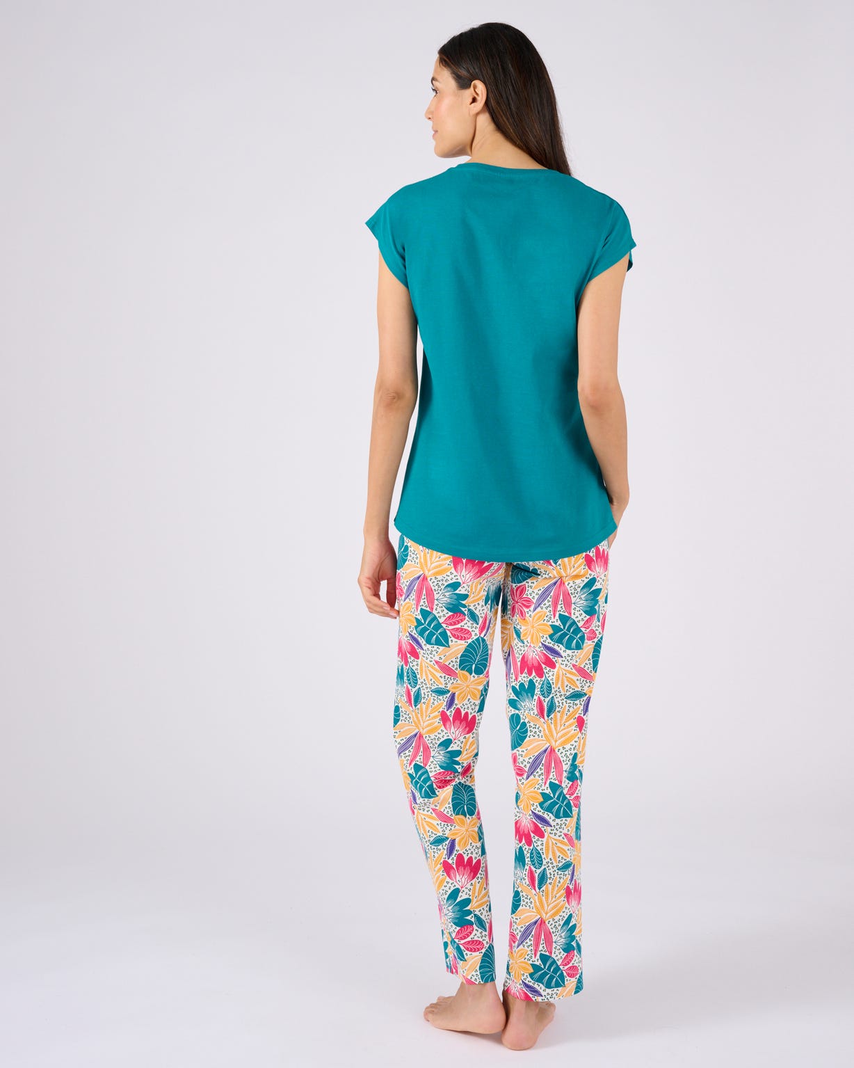 T-shirt de pyjama en pur coton