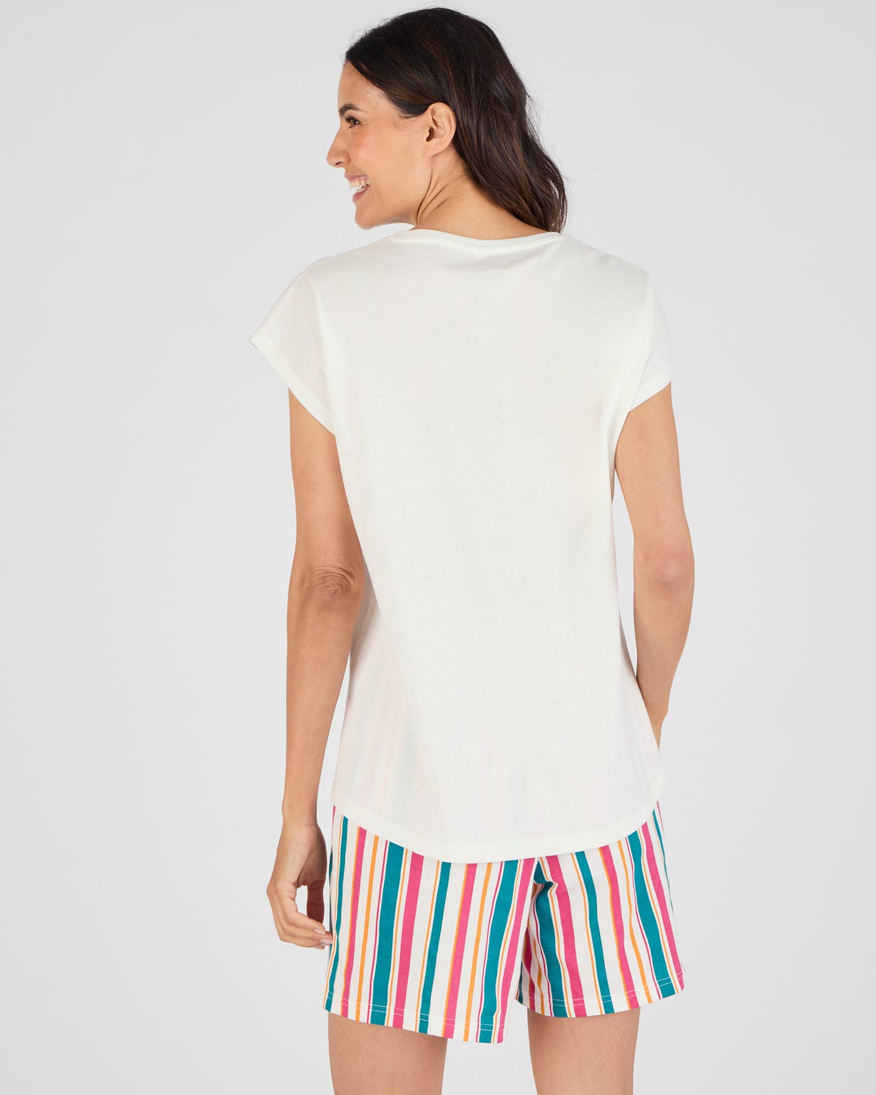 T-shirt de pyjama en pur coton