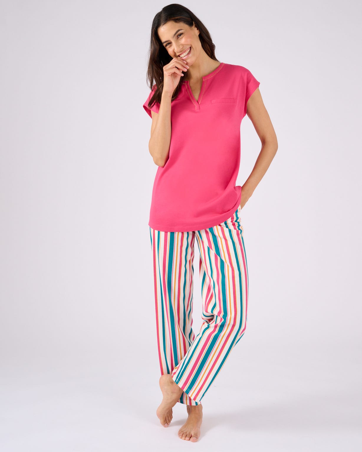 T-shirt de pyjama pur coton