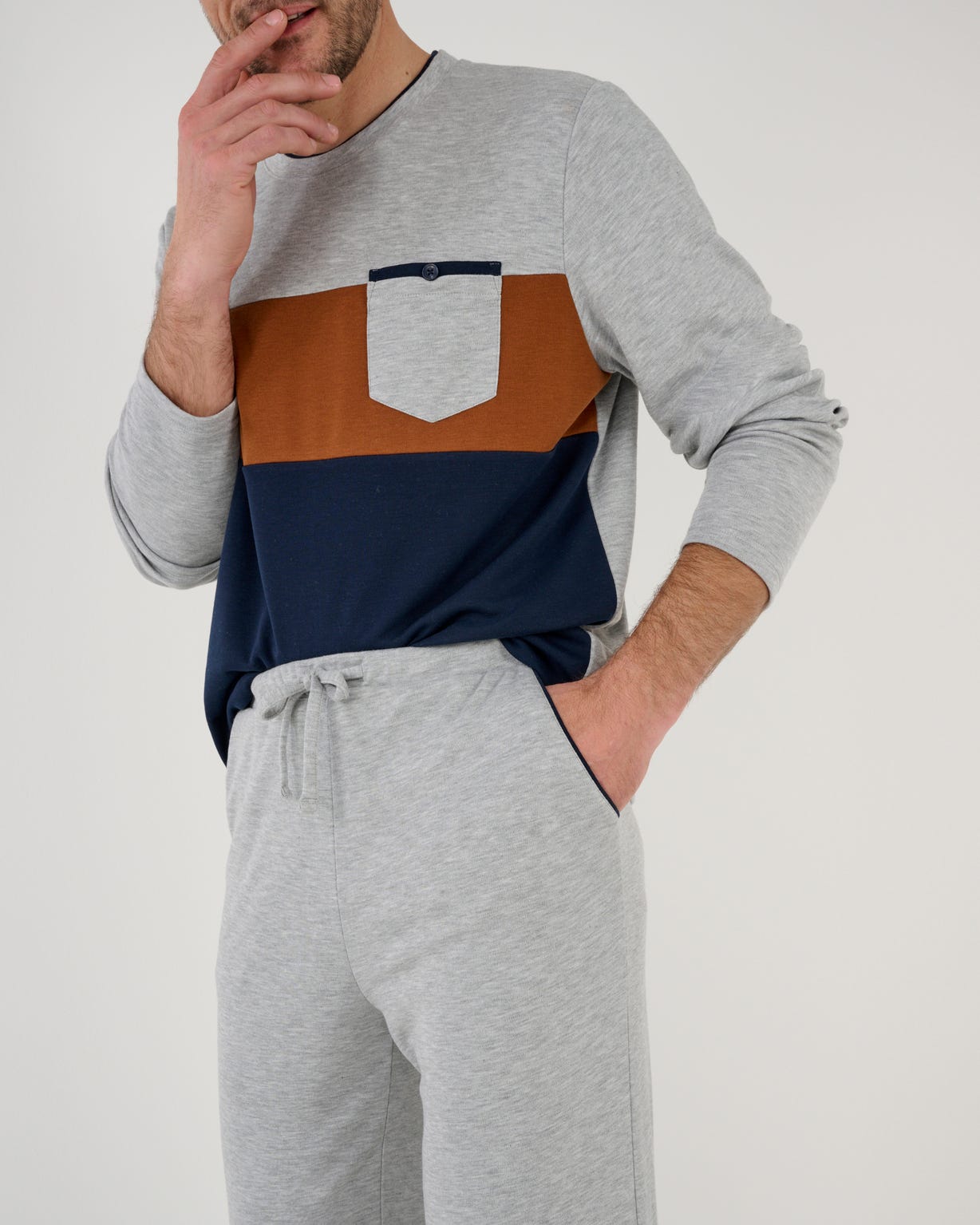 Pyjama Thermolactyl en maille interlock