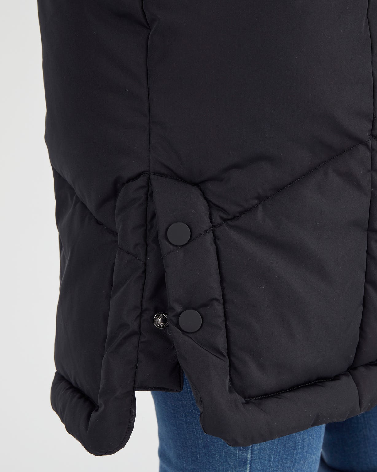 Parka longue, large col, doublée Thermolactyl