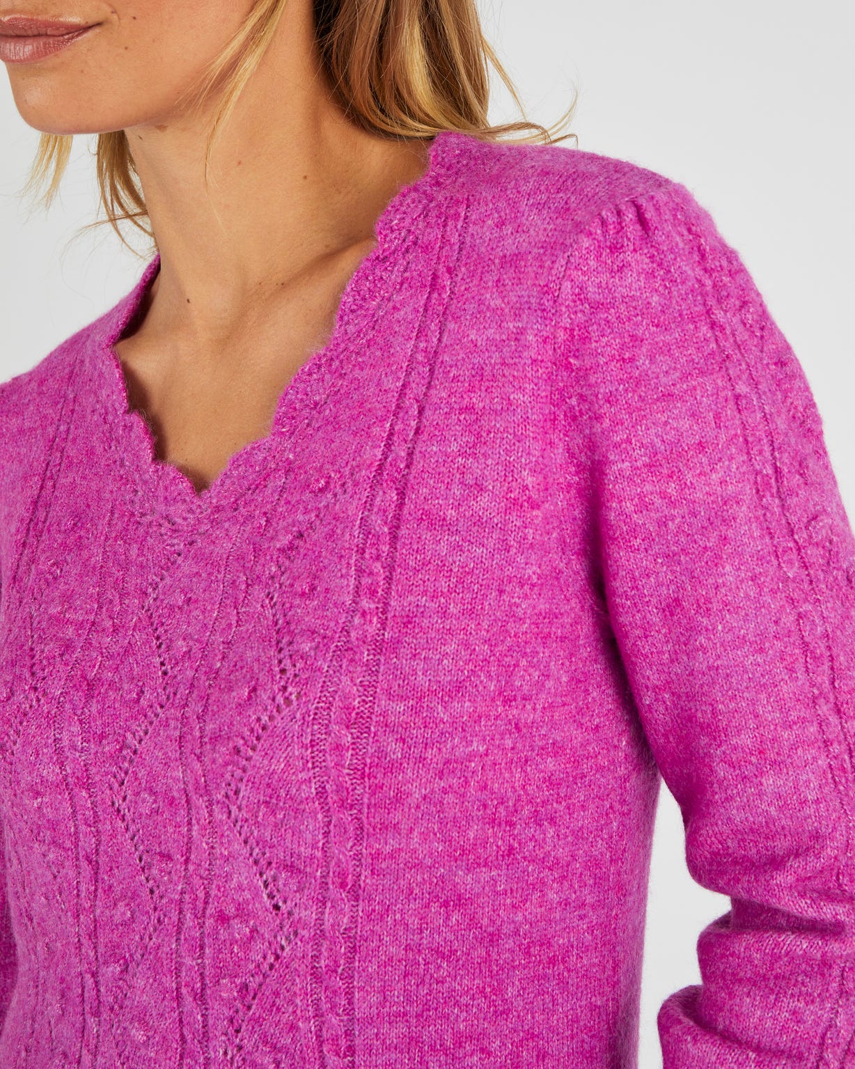 Pull maille fantaisie Thermolactyl