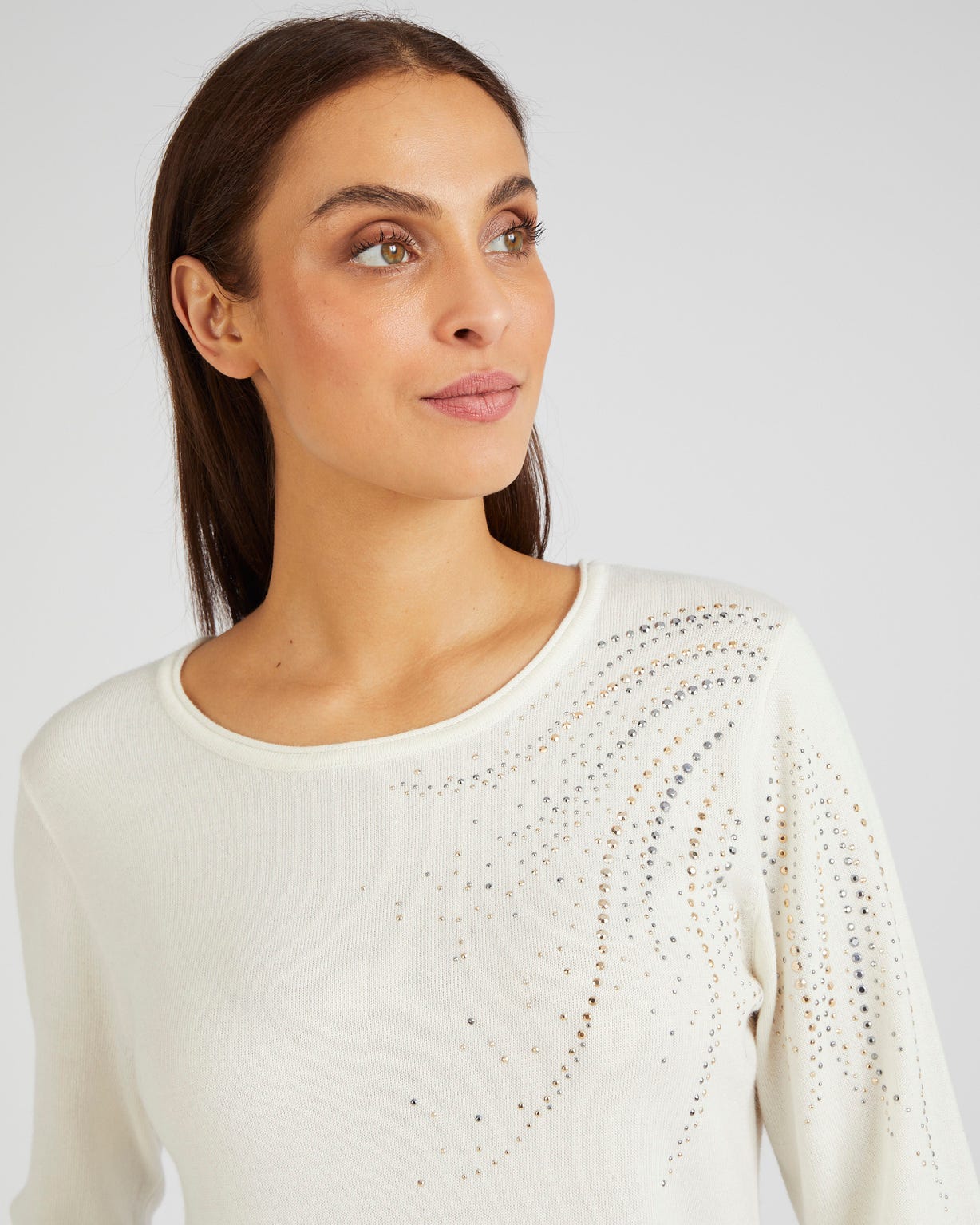 Pull à rivets fantaisie