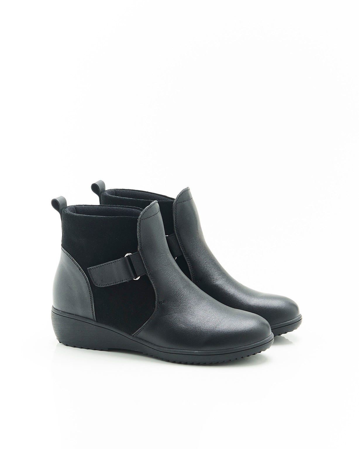 Bottines à scratchs Thermolactyl