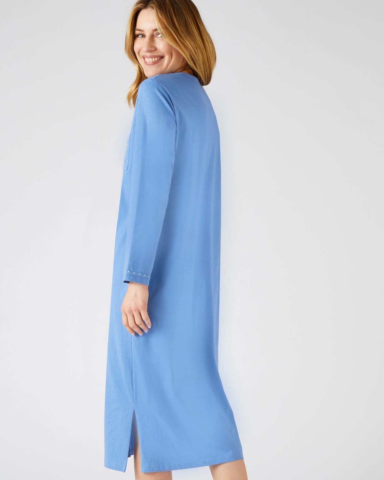 Liquette maille jersey, long. 120 cm