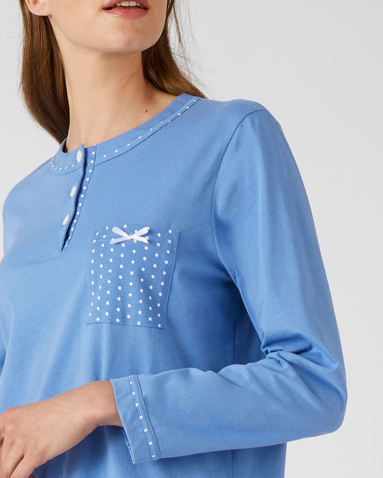 Liquette maille jersey, long. 95 cm