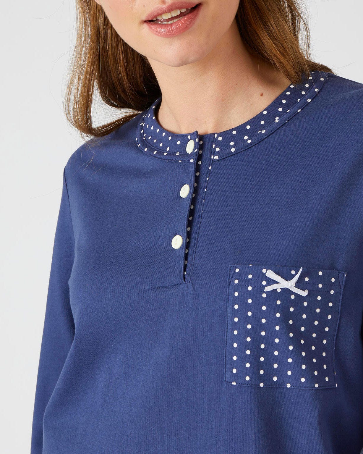 Liquette maille jersey, long. 95 cm