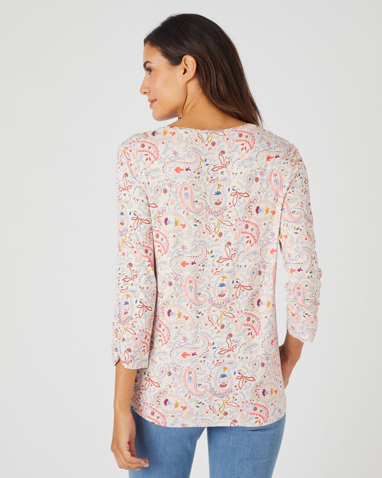 T-shirt viscose stretch