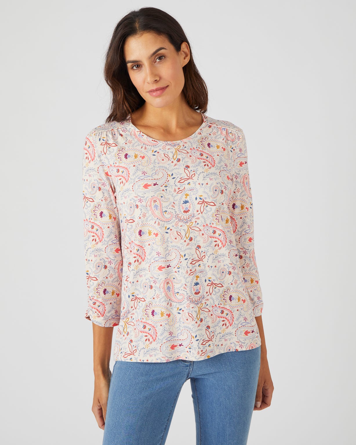 T-shirt viscose stretch