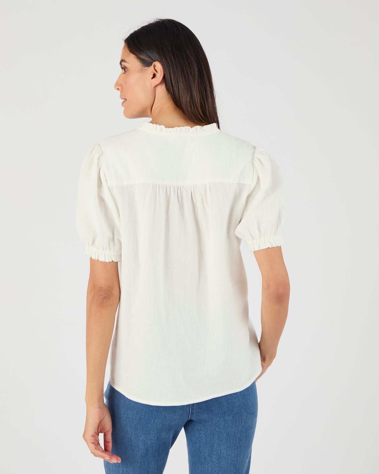 Blouse gaze de coton
