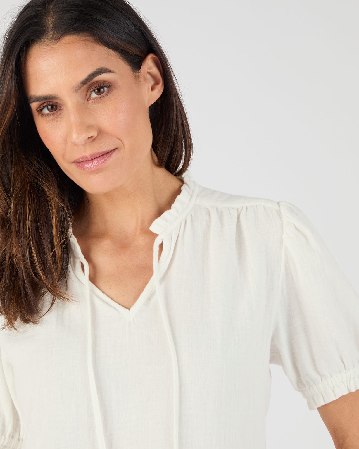 Blouse gaze de coton