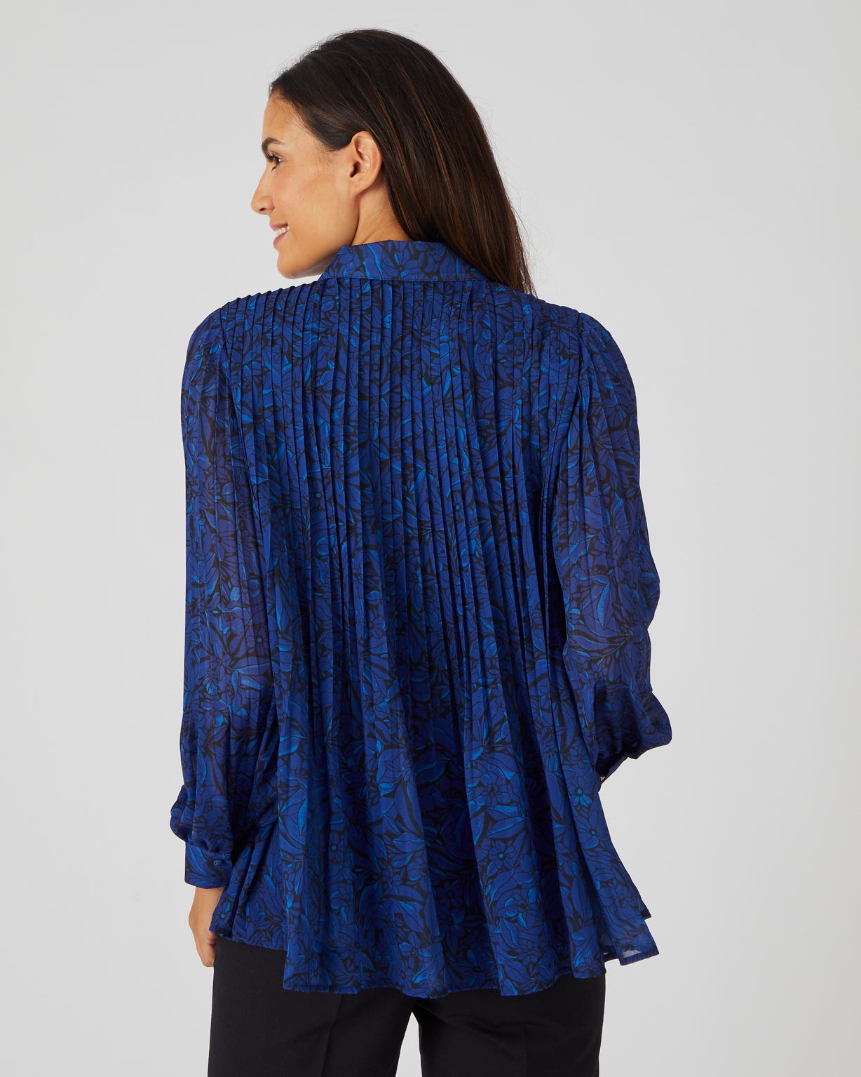 Chemisier plissé permanent